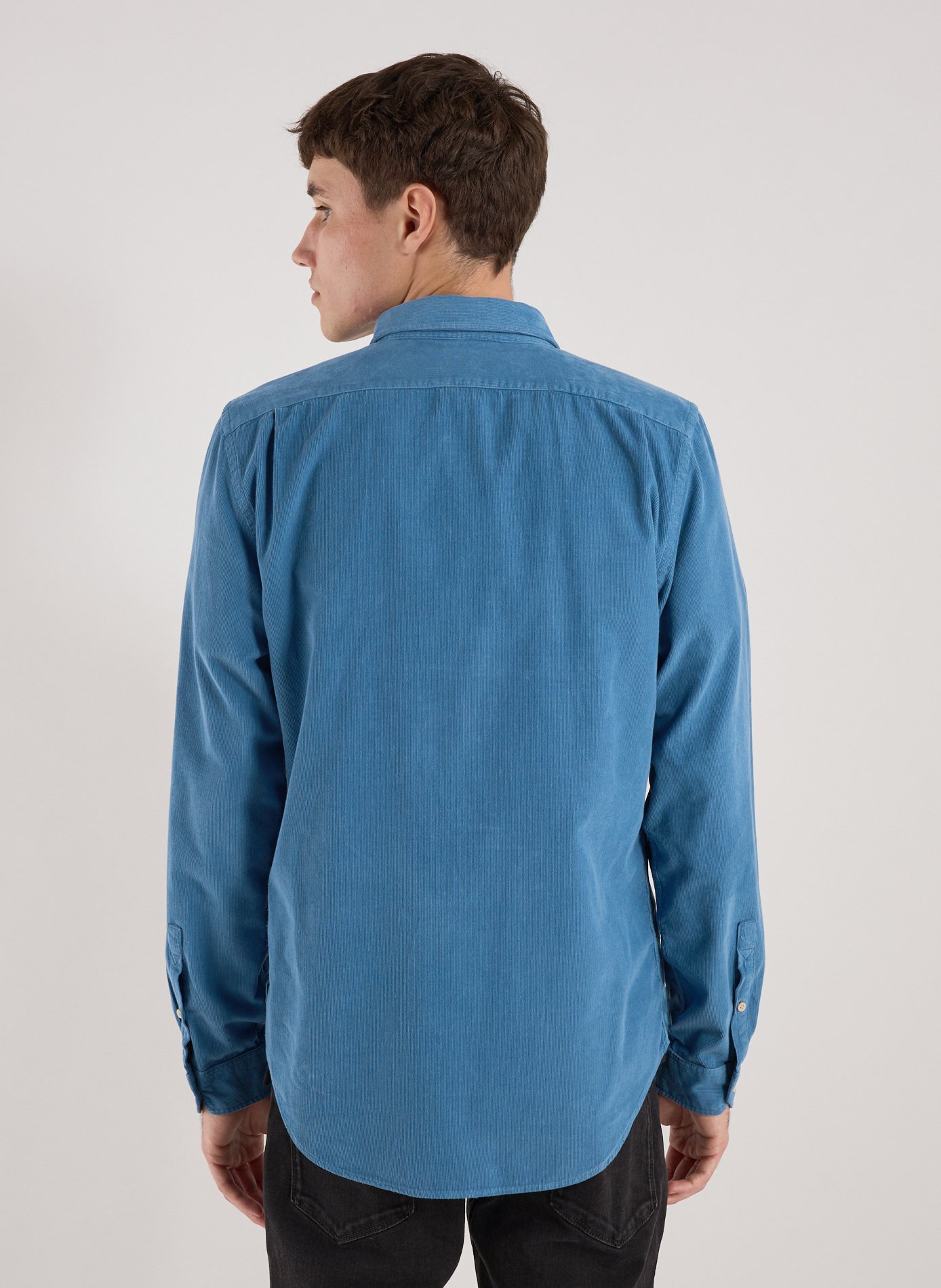 Straight shirt with American collar in cotton PAUL SMITH Blue