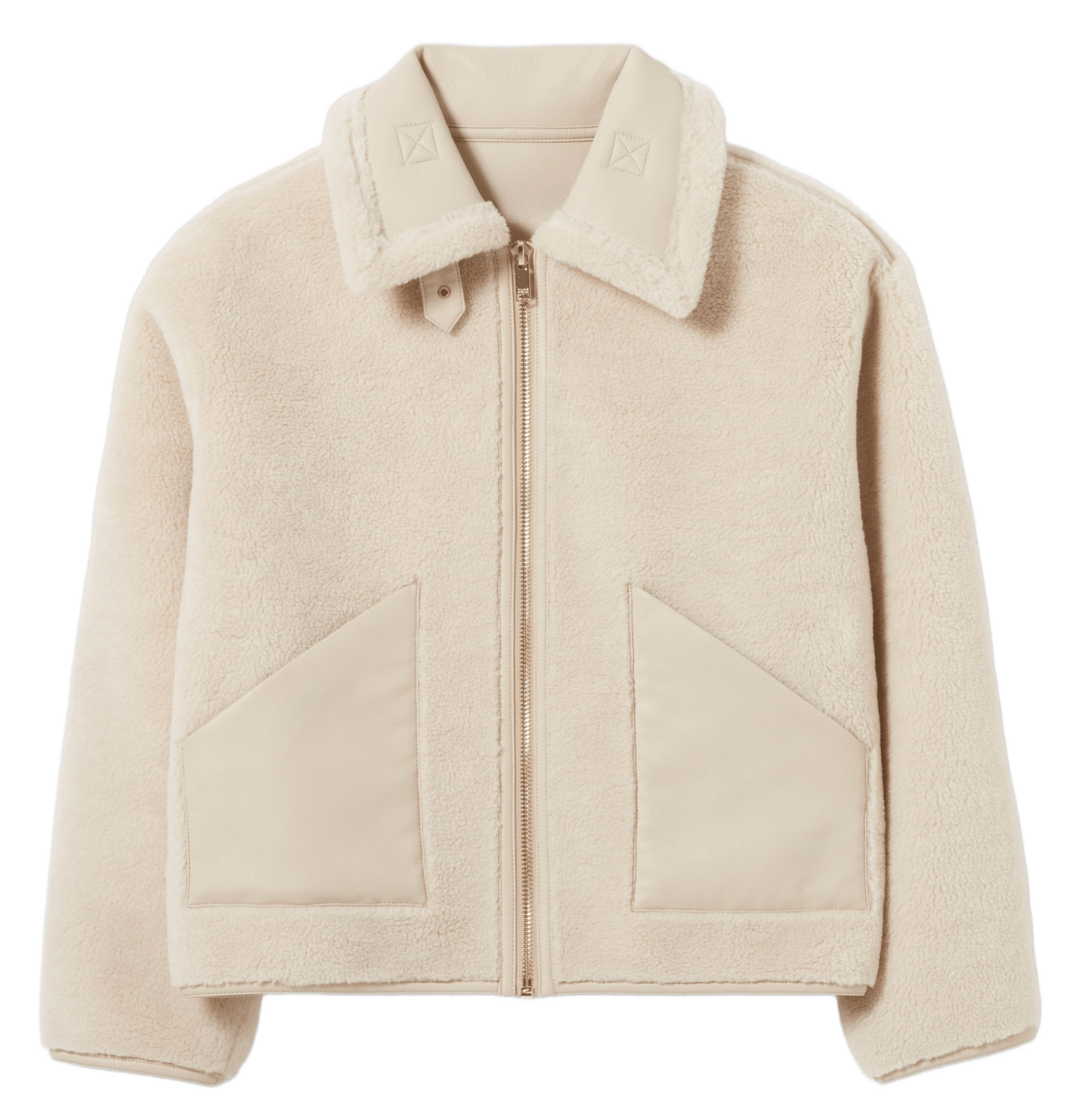 Veste oversize col montant filippa CLAUDIE PIERLOT Beige