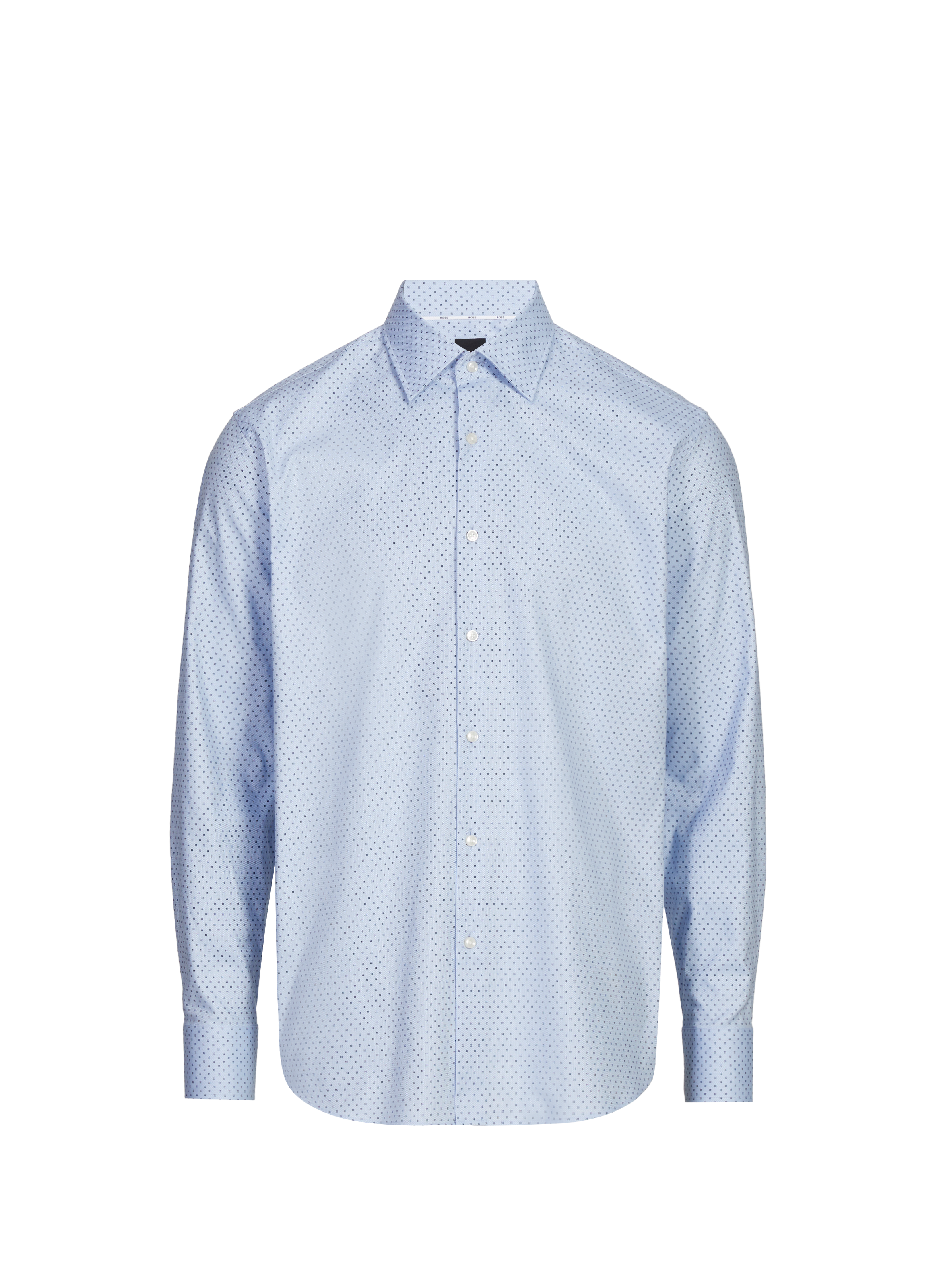 BOSS Chemise regular en coton mélangé Multicolore