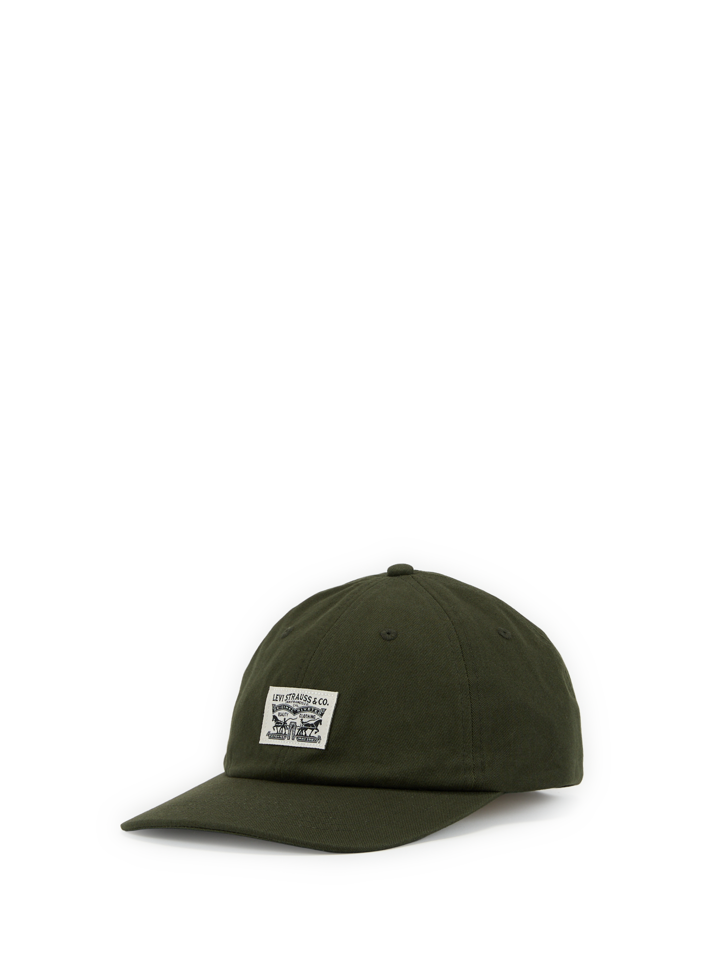 Casquette Dad Relaxed en coton LEVIS ACCESSOIRES Vert