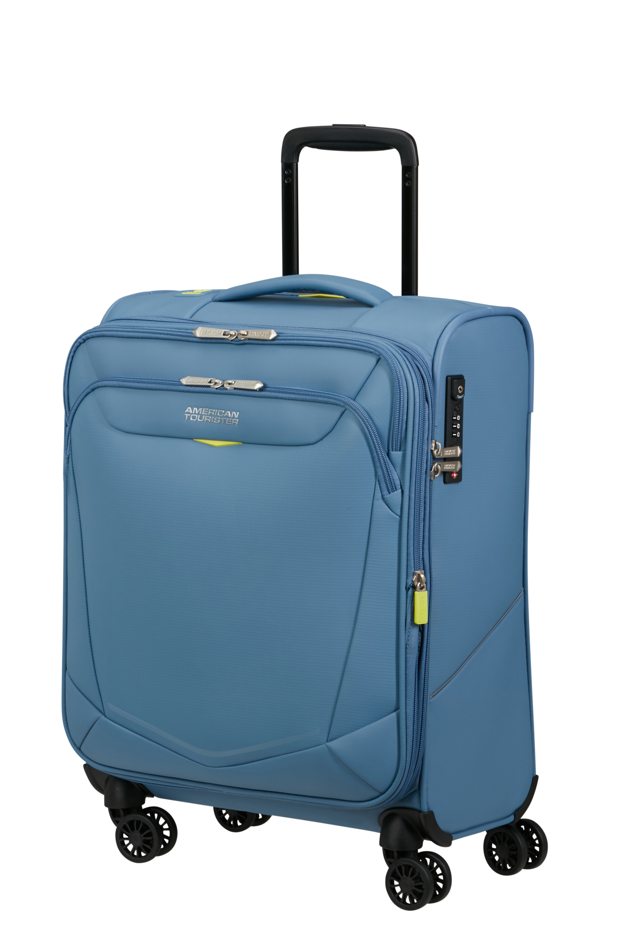 Summerride valise 4 roues taille s AMERICAN TOURISTER Bleu