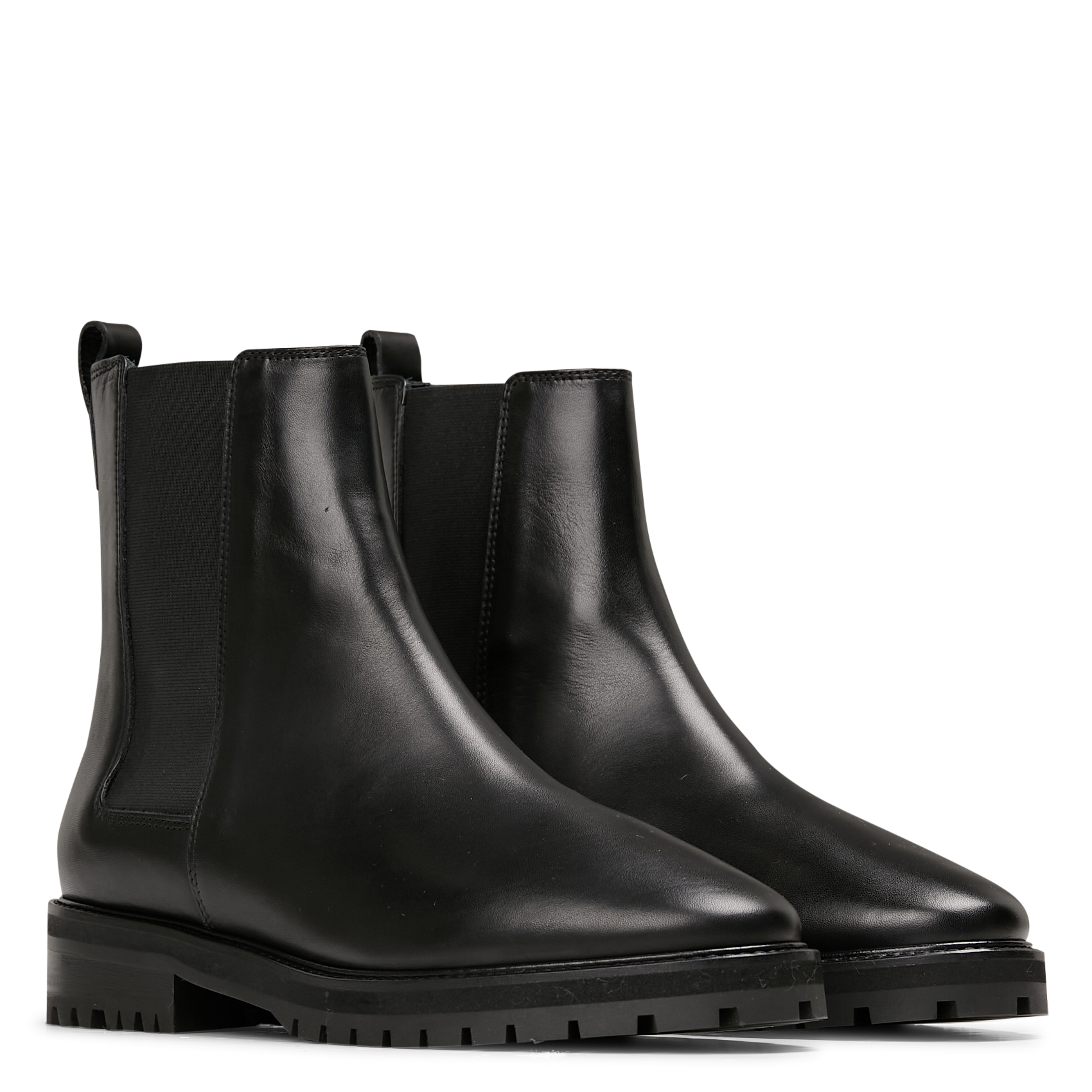 Bottines en cuir n°501 RIVECOUR Noir