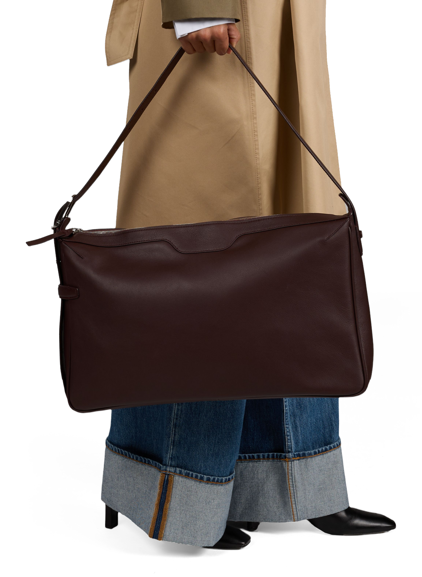 Cleo leather handbag BONASTRE Red