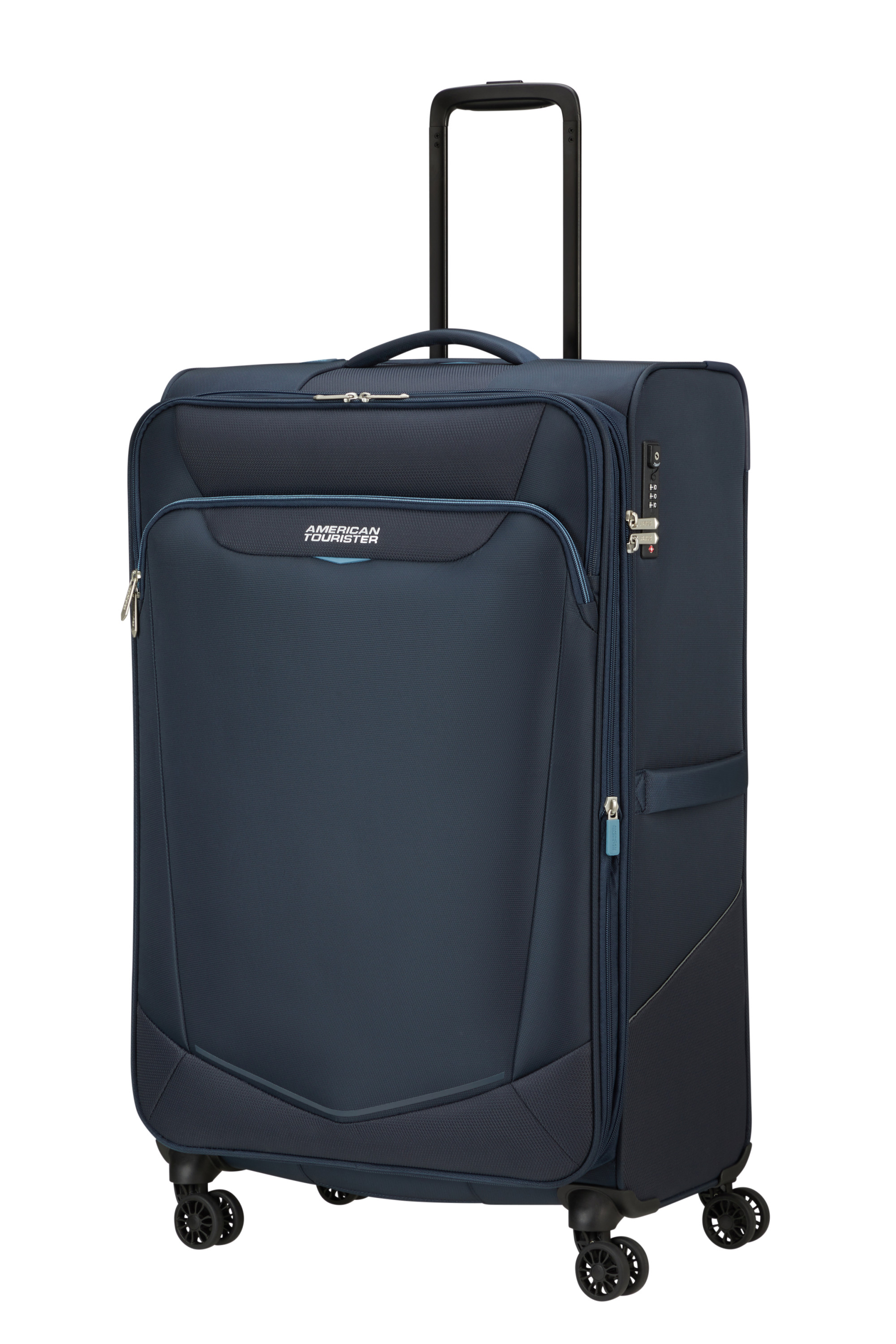 Summerride valise 4 roues taille l AMERICAN TOURISTER Bleu