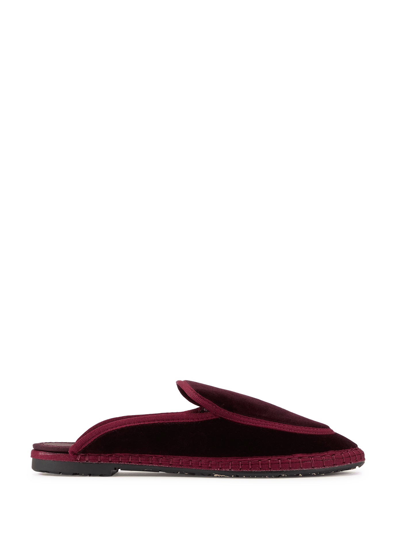 Mules en velours Bruna FLABELUS Rouge