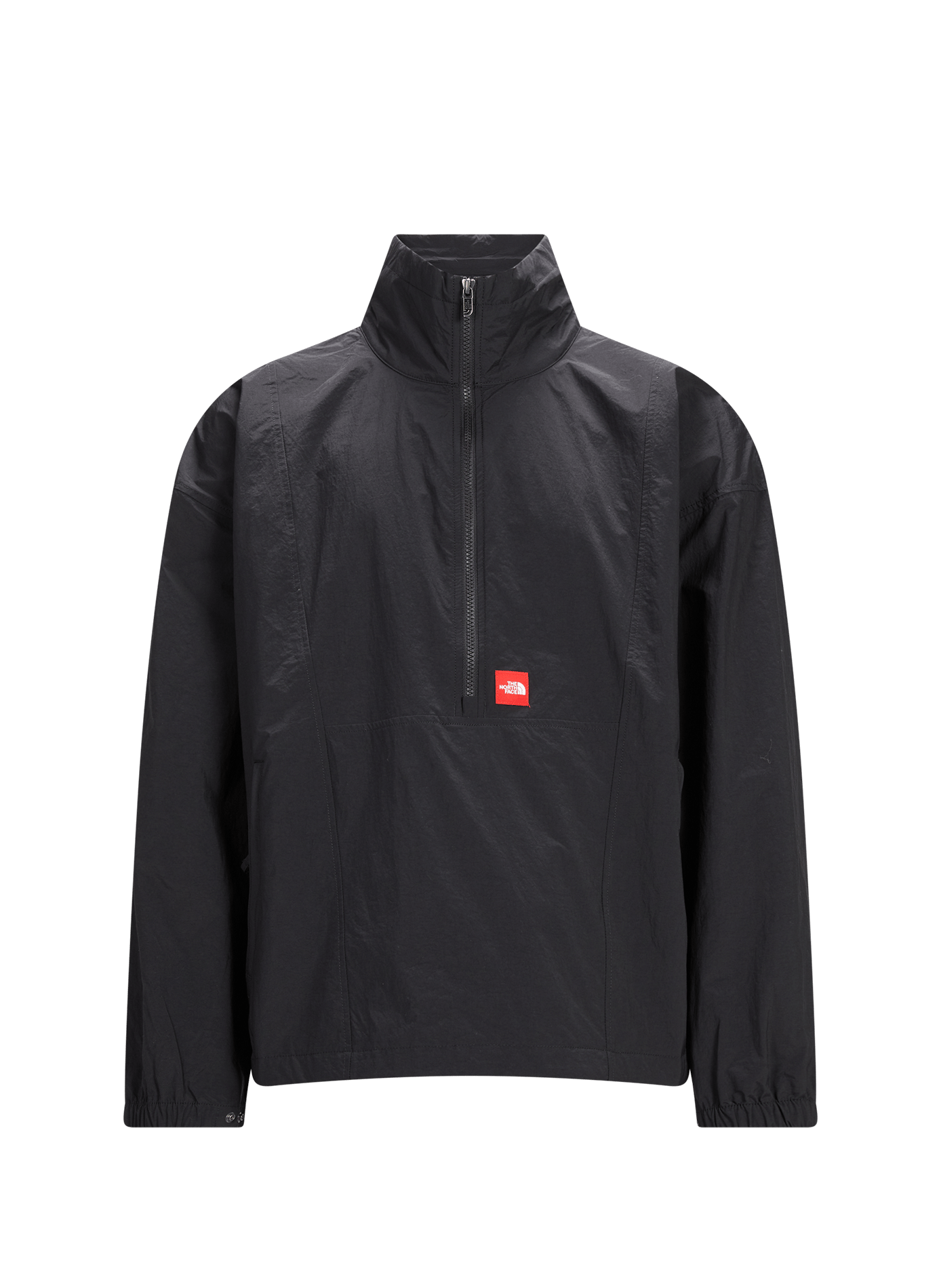 Oversized jacket with high zippered collar THE NORTH FACE Black