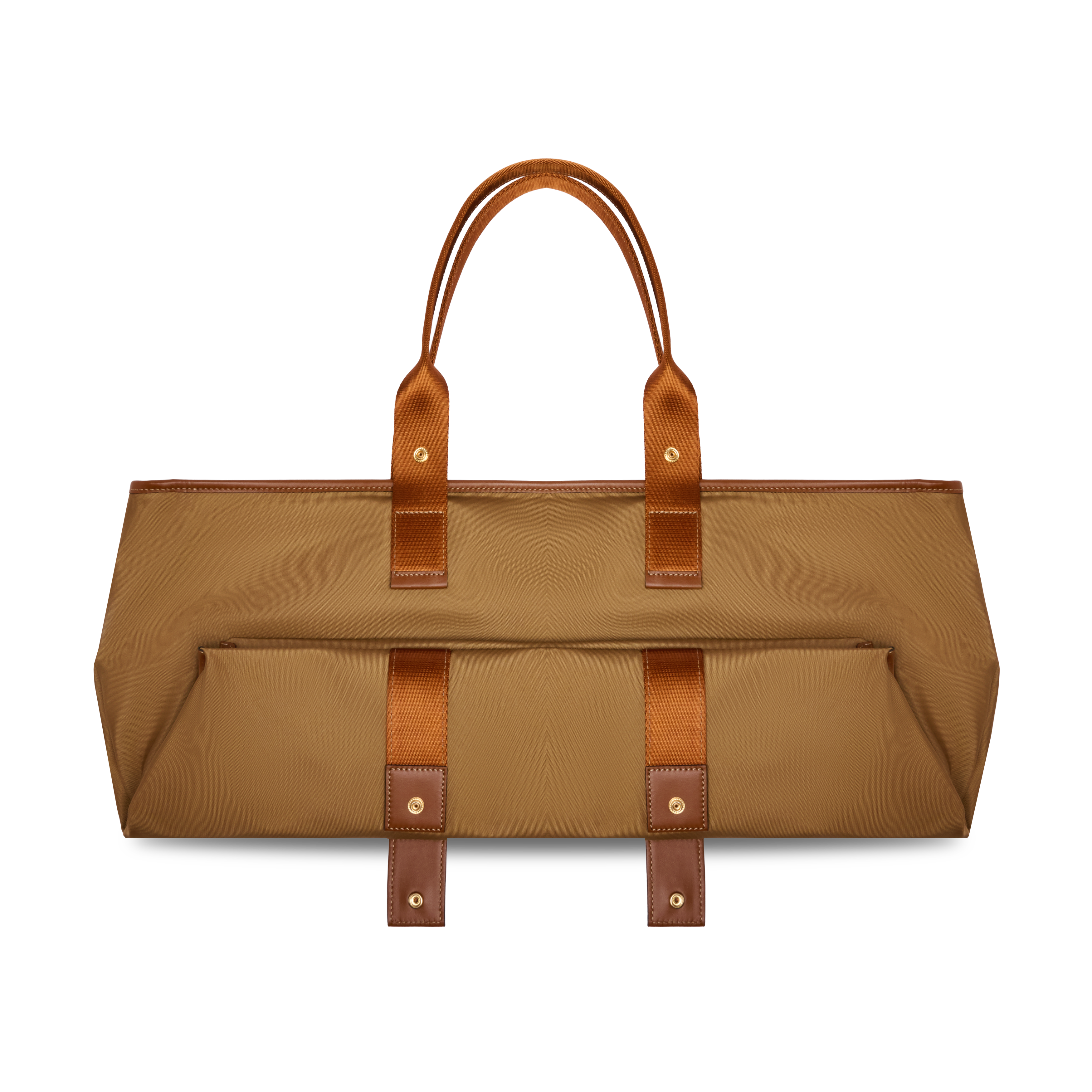 Sac cabas zippé l mistral rollable de lancel en nylon LANCEL Beige