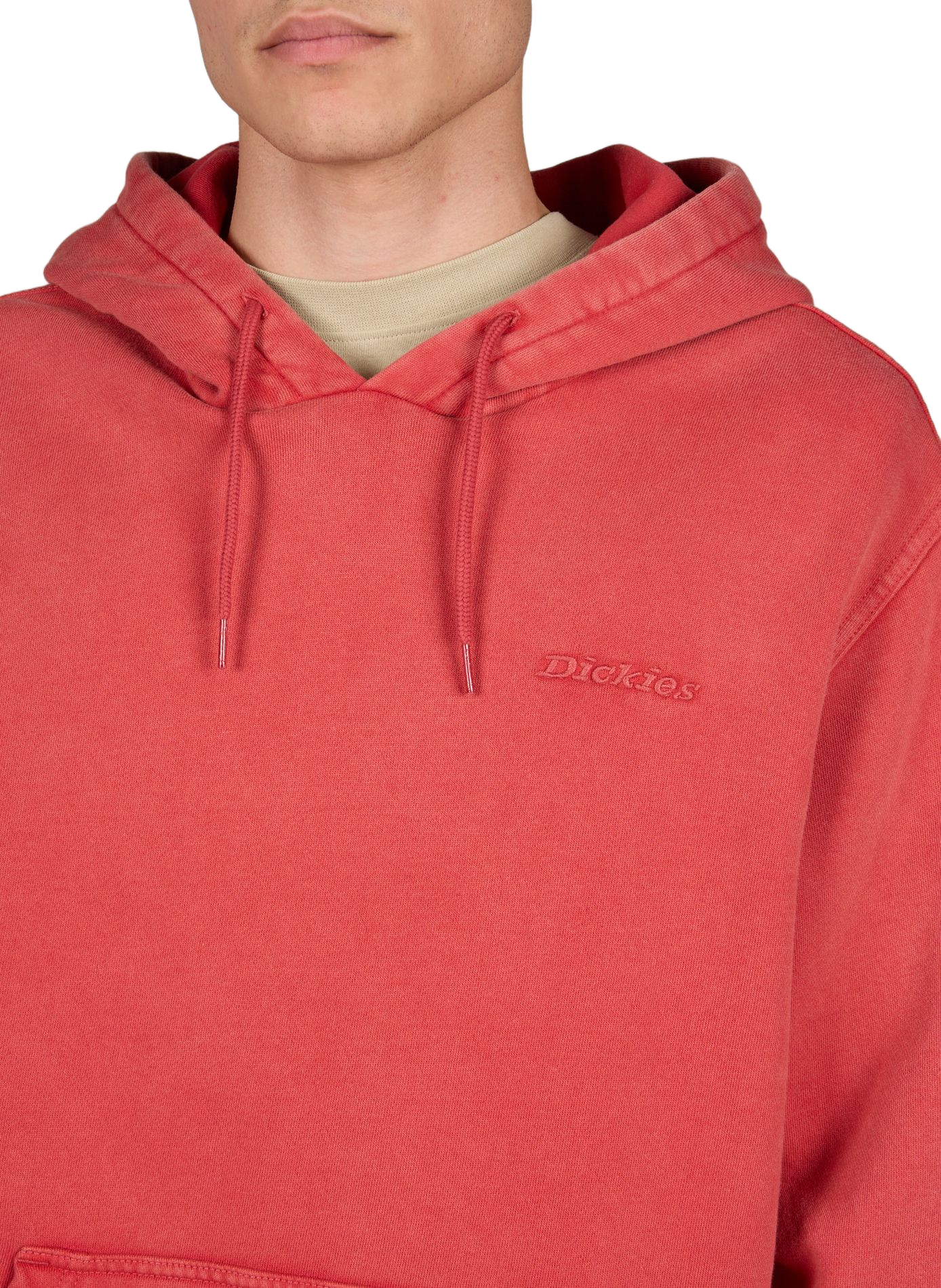 Plentyhood HD straight sweatshirt in blended cotton DICKIES Red