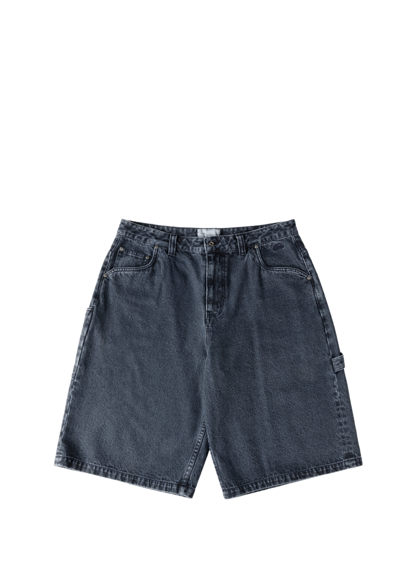 Denim cotton Bermuda shorts DIME Blue