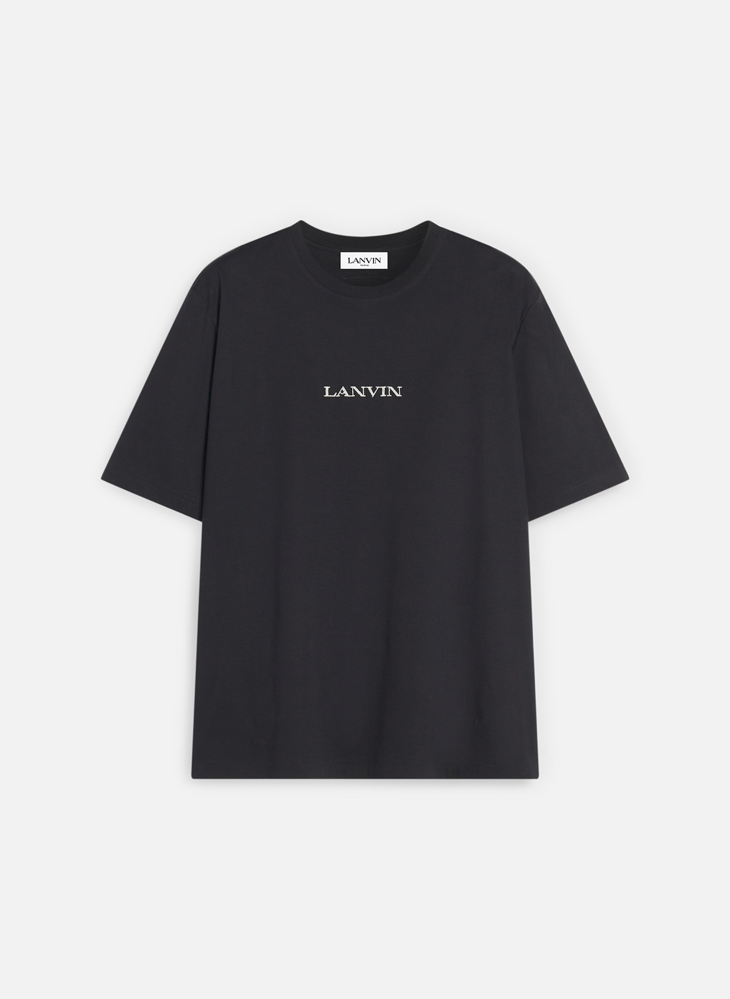 T-shirt brodé lanvin LANVIN Noir