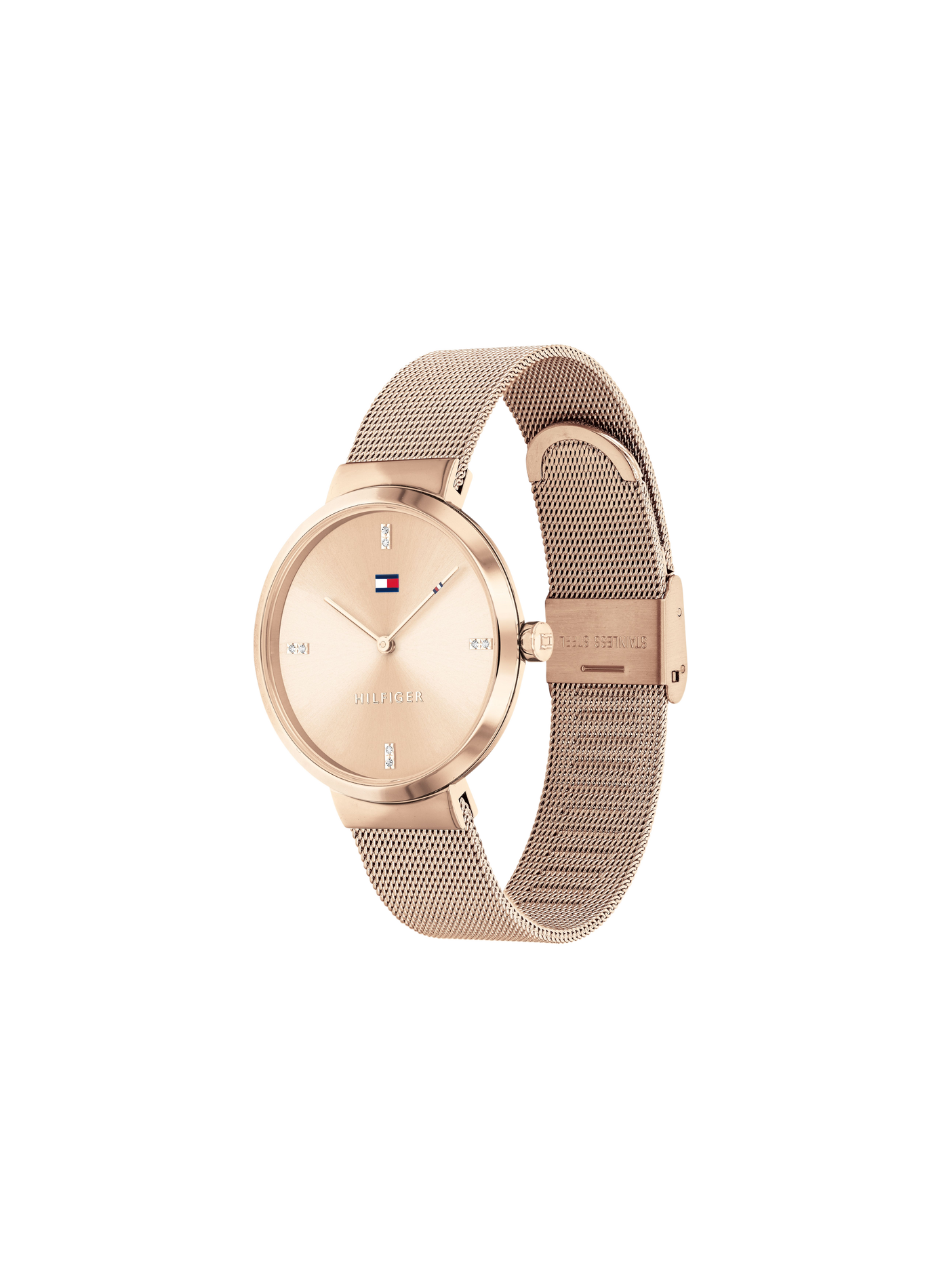 Montre quartz Liberty en acier inoxydable TOMMY HILFIGER MONTRES Rose