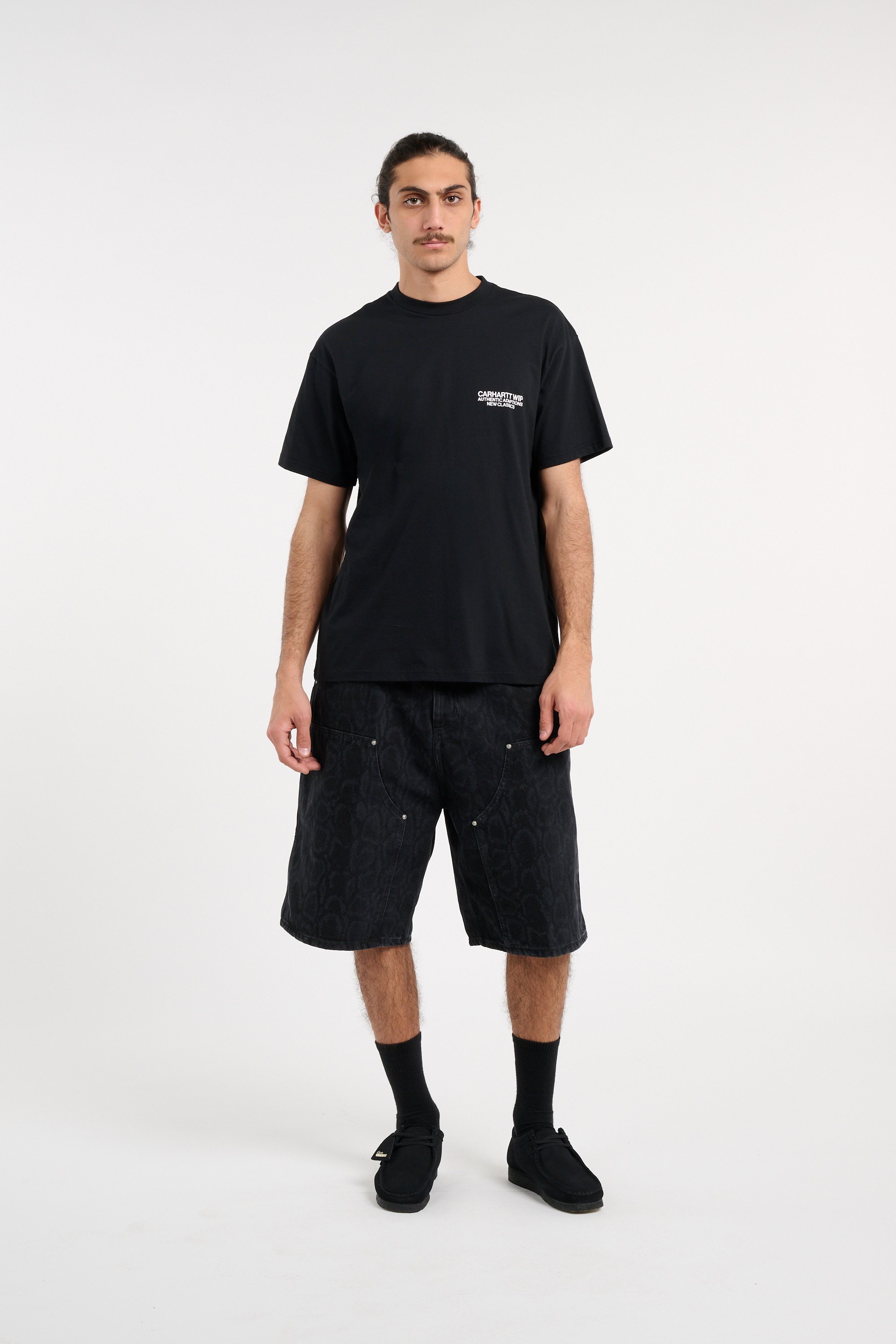 T-shirt s/s sean hamilton 03 t-shirt CARHARTT WIP Noir