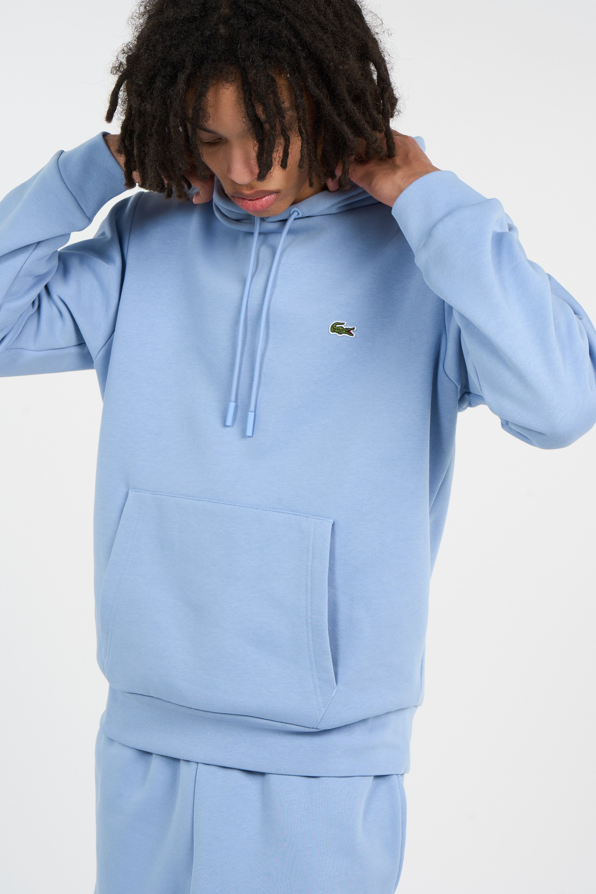 Hoodie LACOSTE Bleu