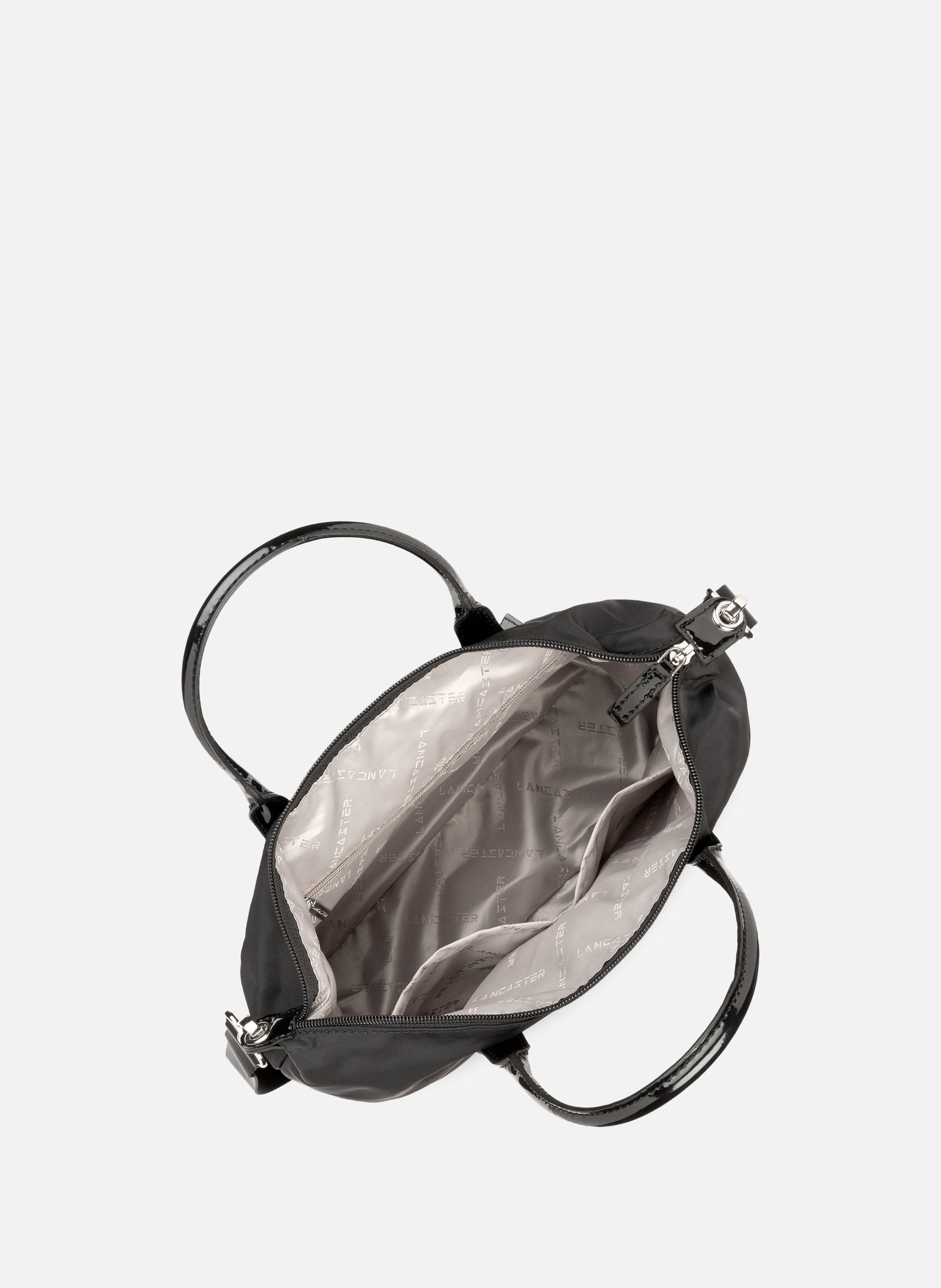Sac à main - basic verni LANCASTER Noir