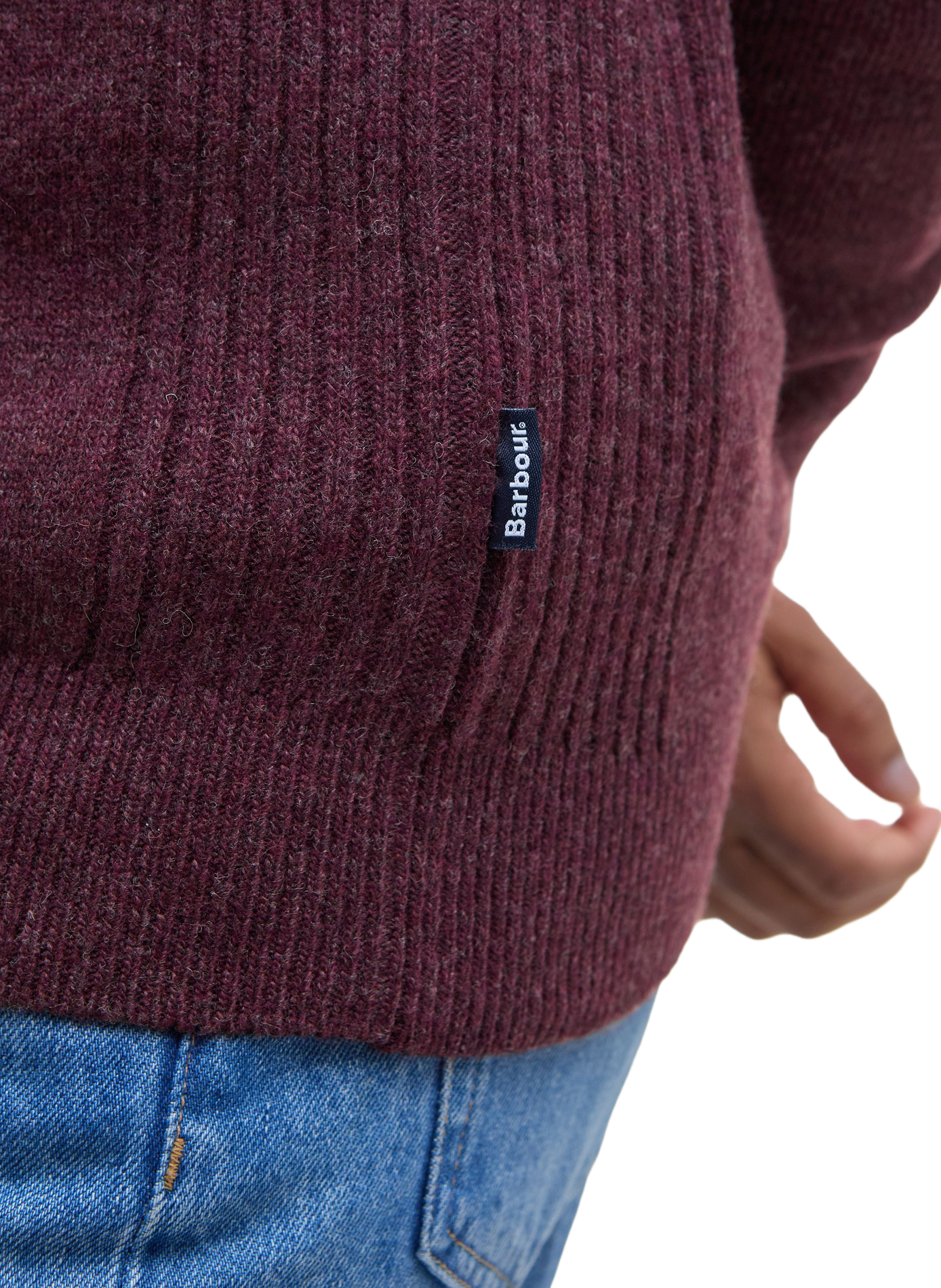 Holden wool jumper BARBOUR Red