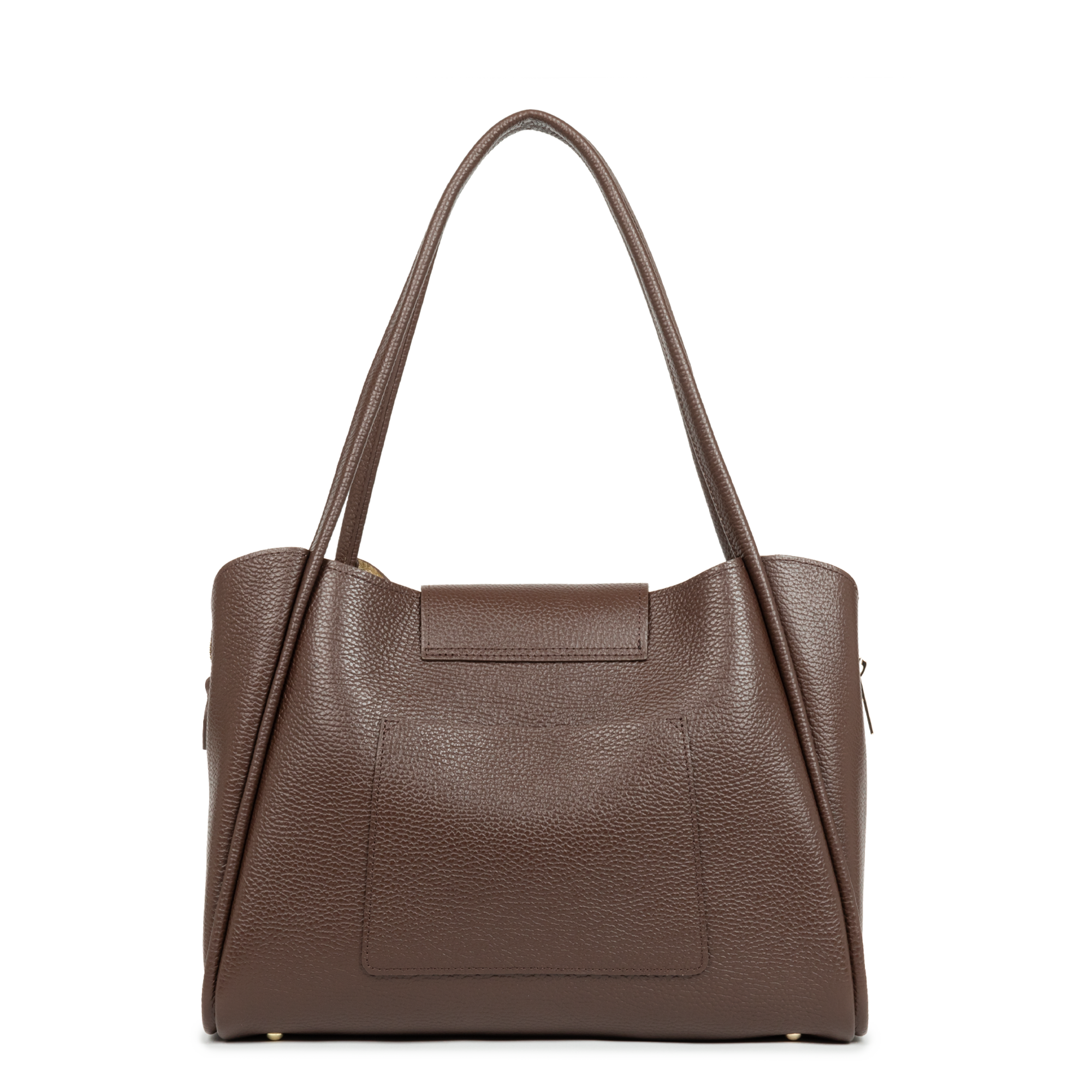 Grand sac cabas épaule - ida double | Marron LANCASTER Femme