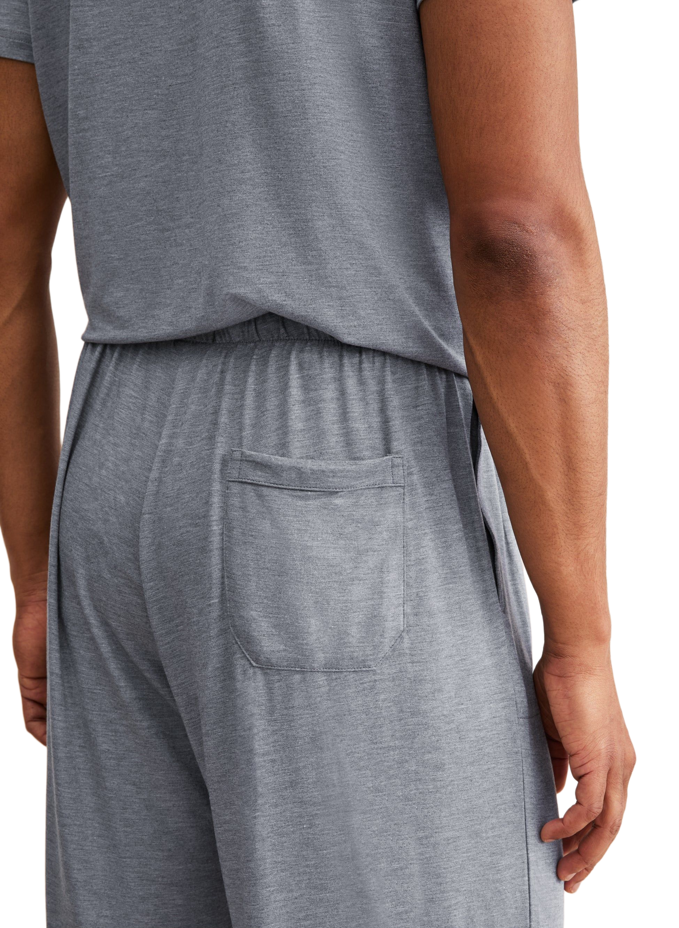 Fließende Lounge-Hose DEREK ROSE Grau