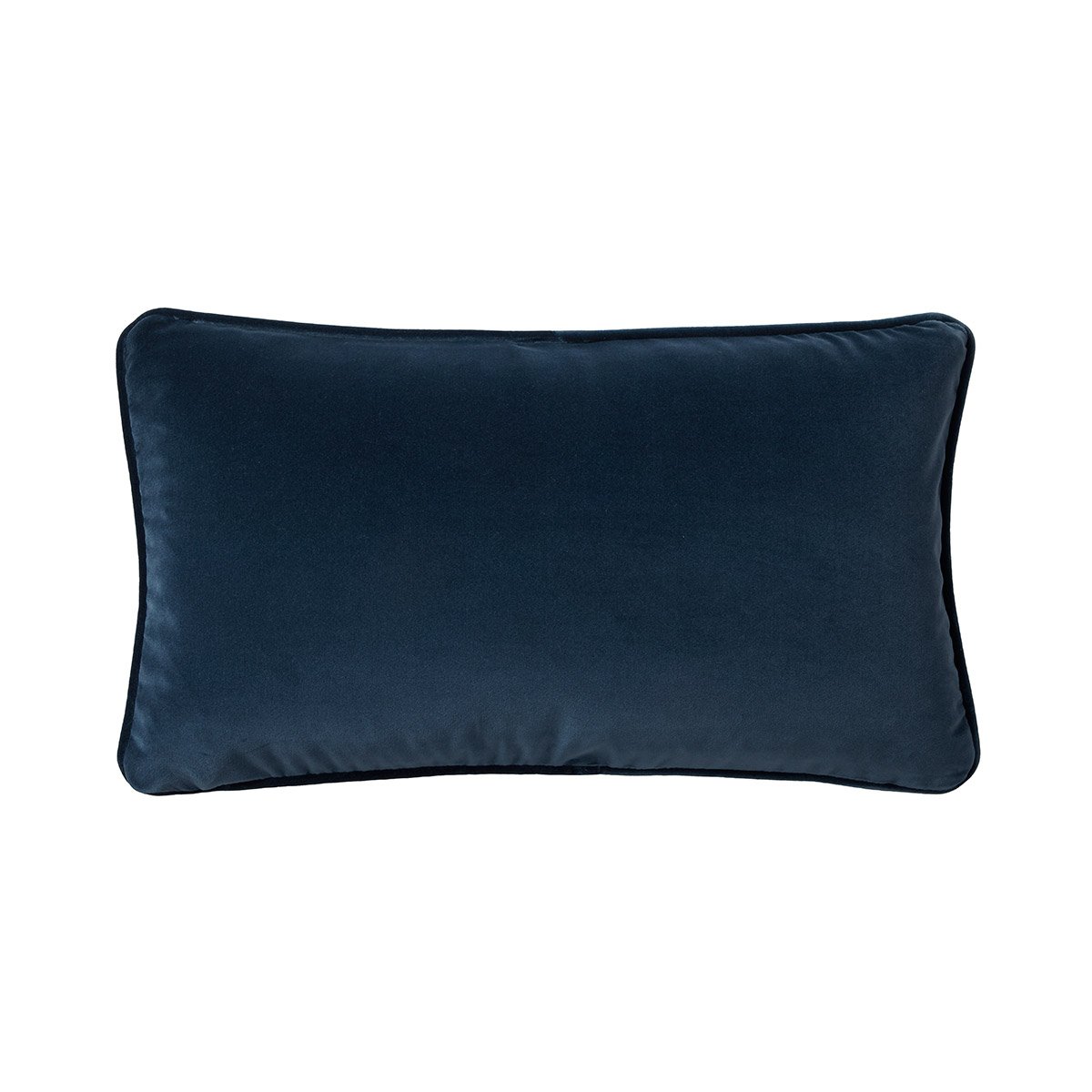Housse de coussin en velours, divan YVES DELORME Bleu