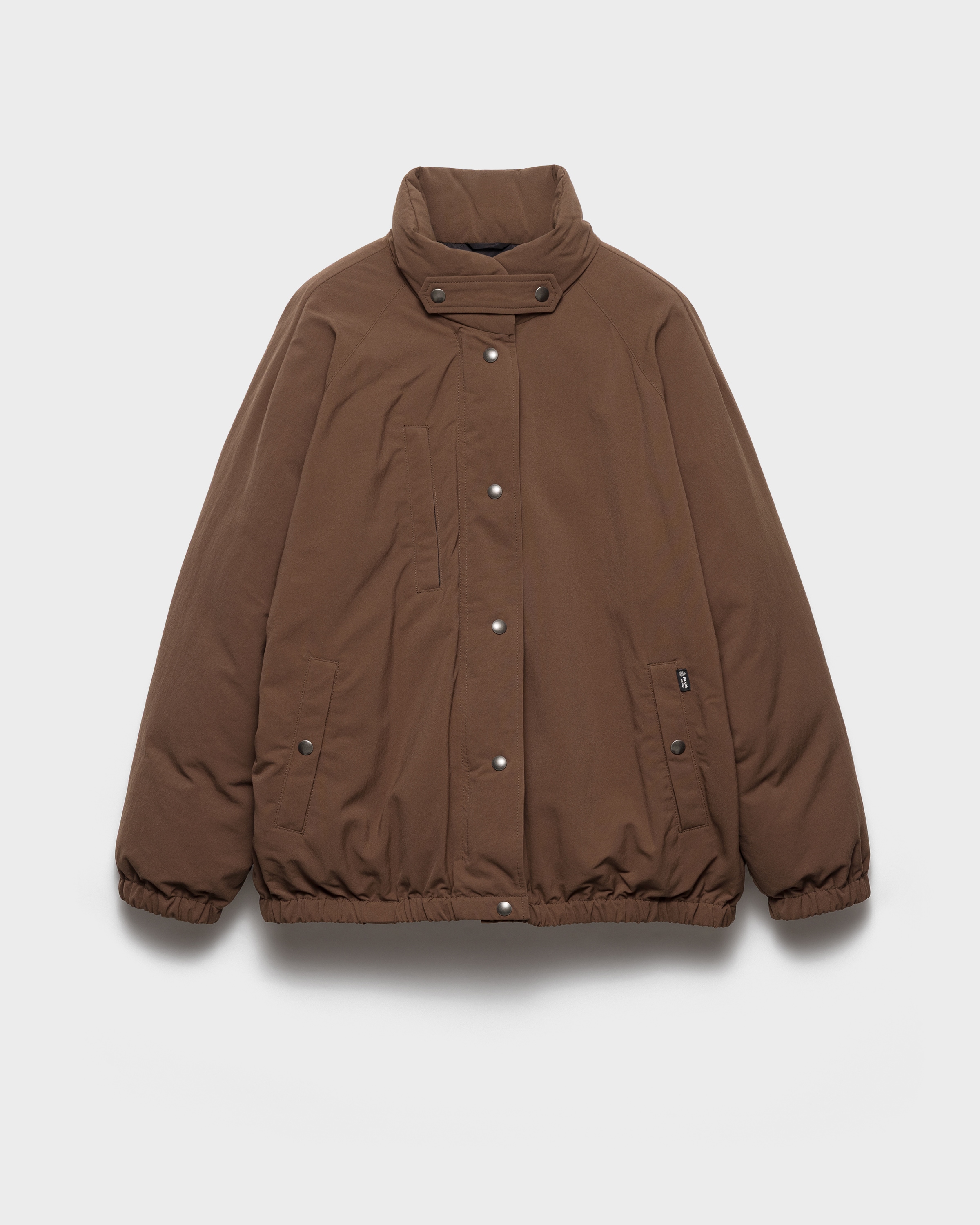 Doudoune en re-nylon PRADA Marron