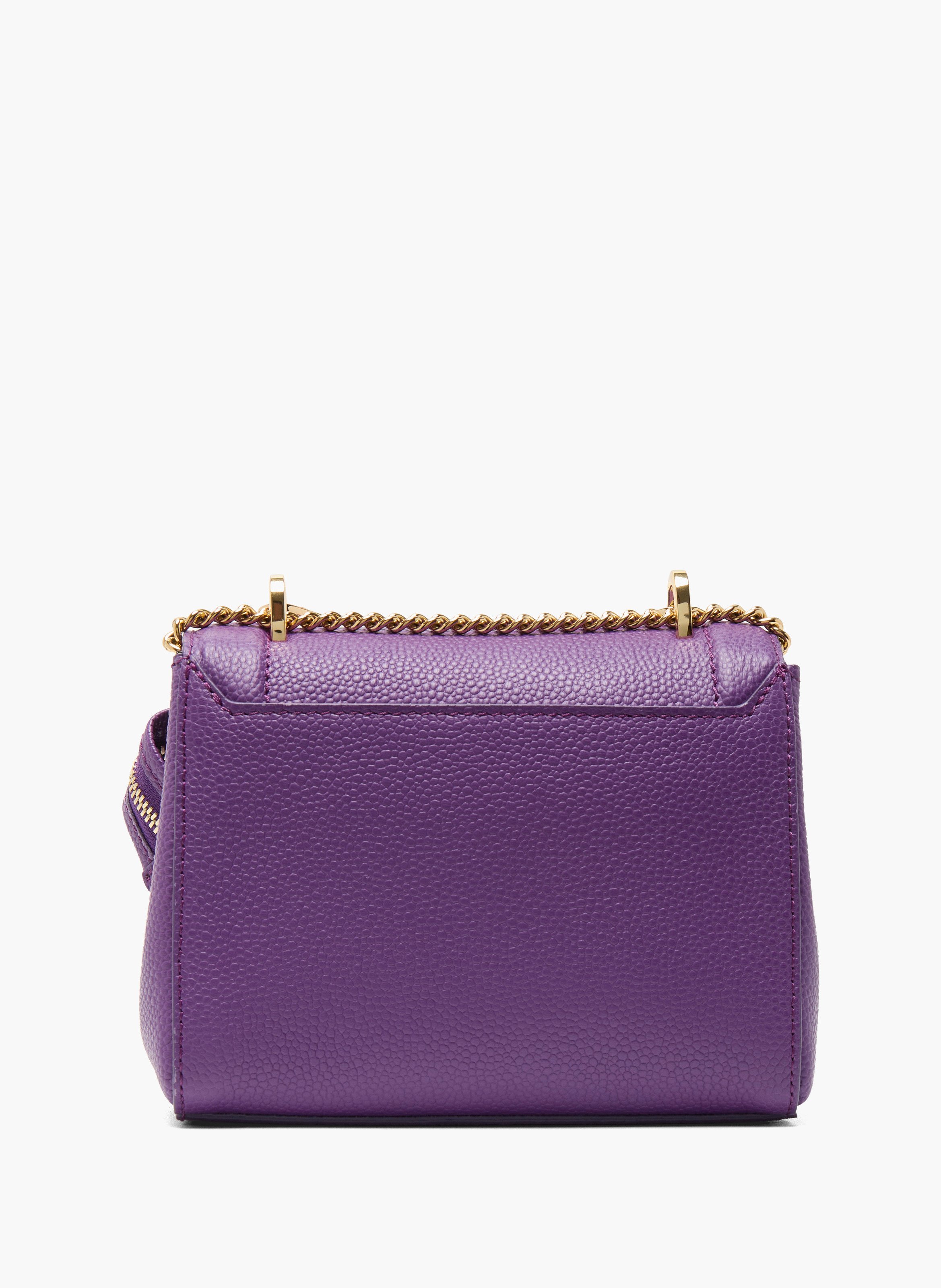 Sac rabat s ninon de lancel en cuir LANCEL Violet