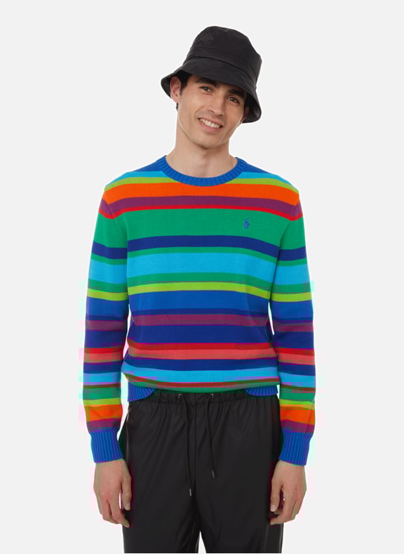 Striped cotton jumper Multicolour by POLO RALPH LAUREN POLO RALPH LAUREN Striped cotton jumper Multicolour