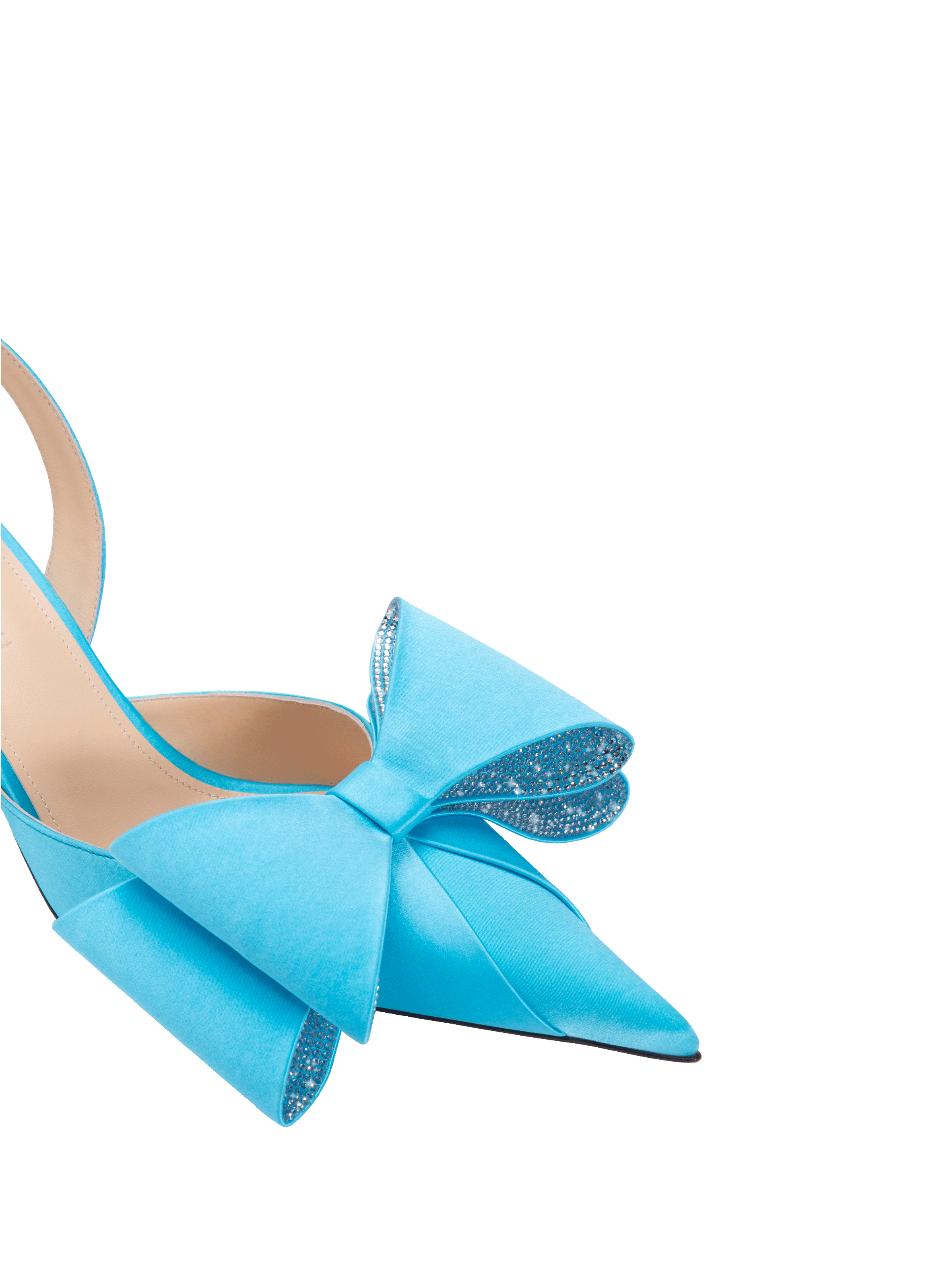 Escarpins en soie Le Cadeau MACH & MACH Bleu