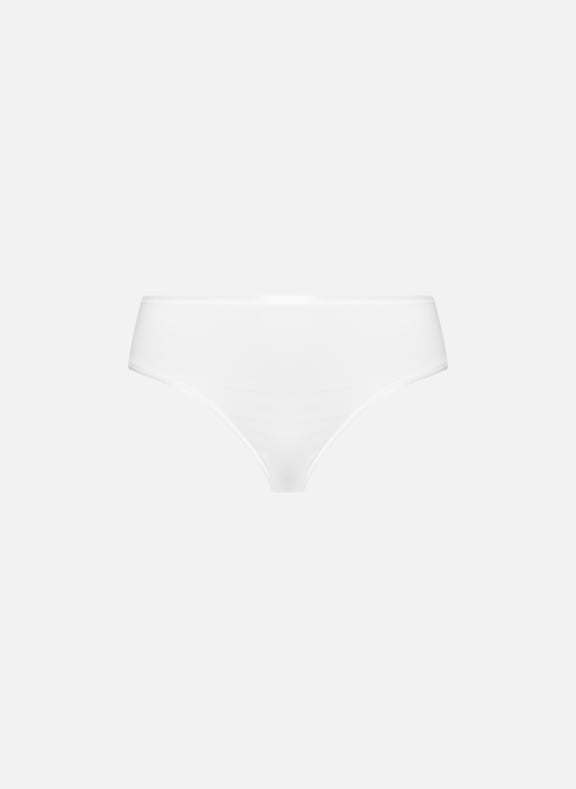 Seamless cotton briefs White by HANRO HANRO Seamless cotton briefs White