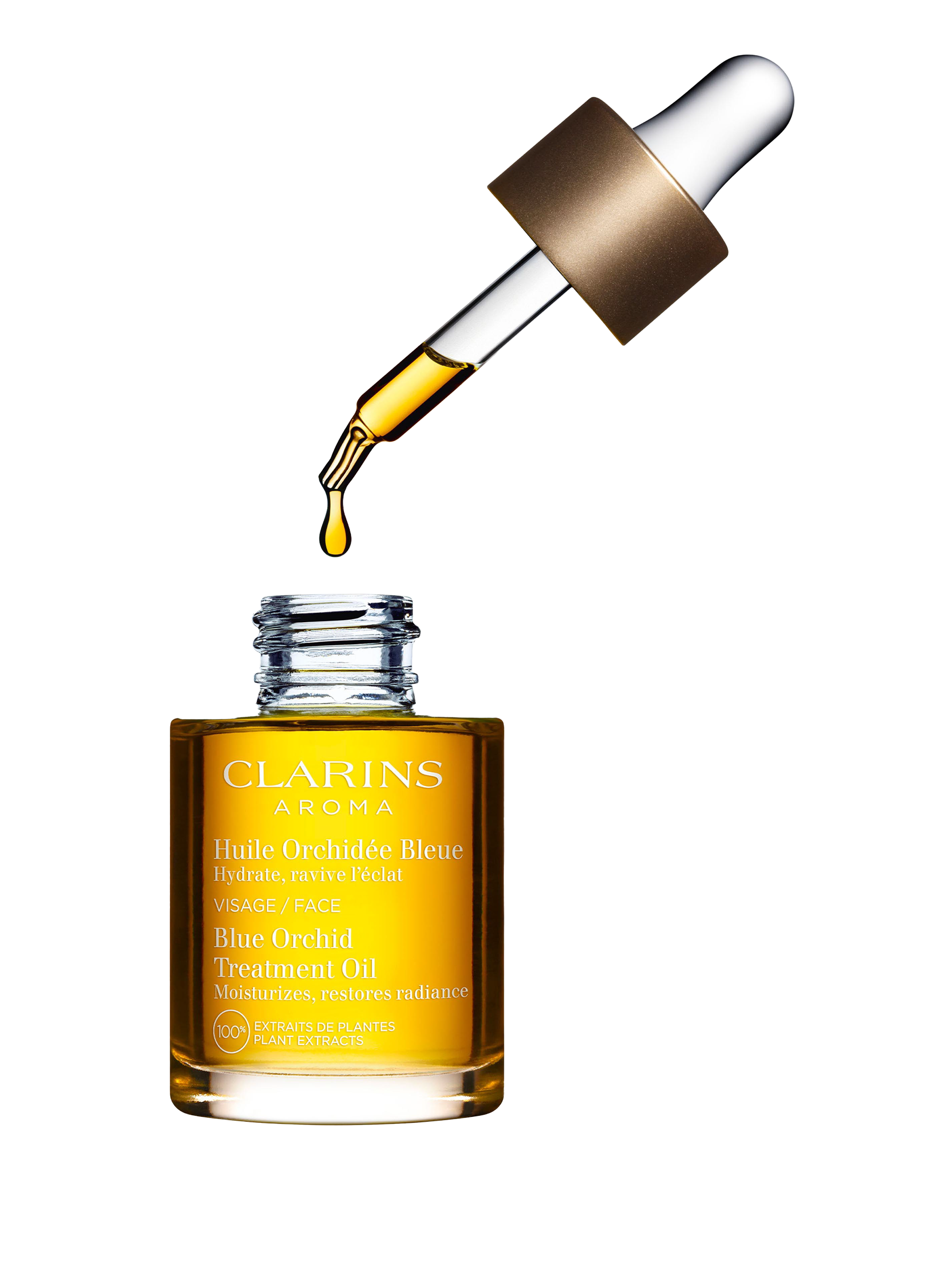 Huile Orchidée Bleue CLARINS No color