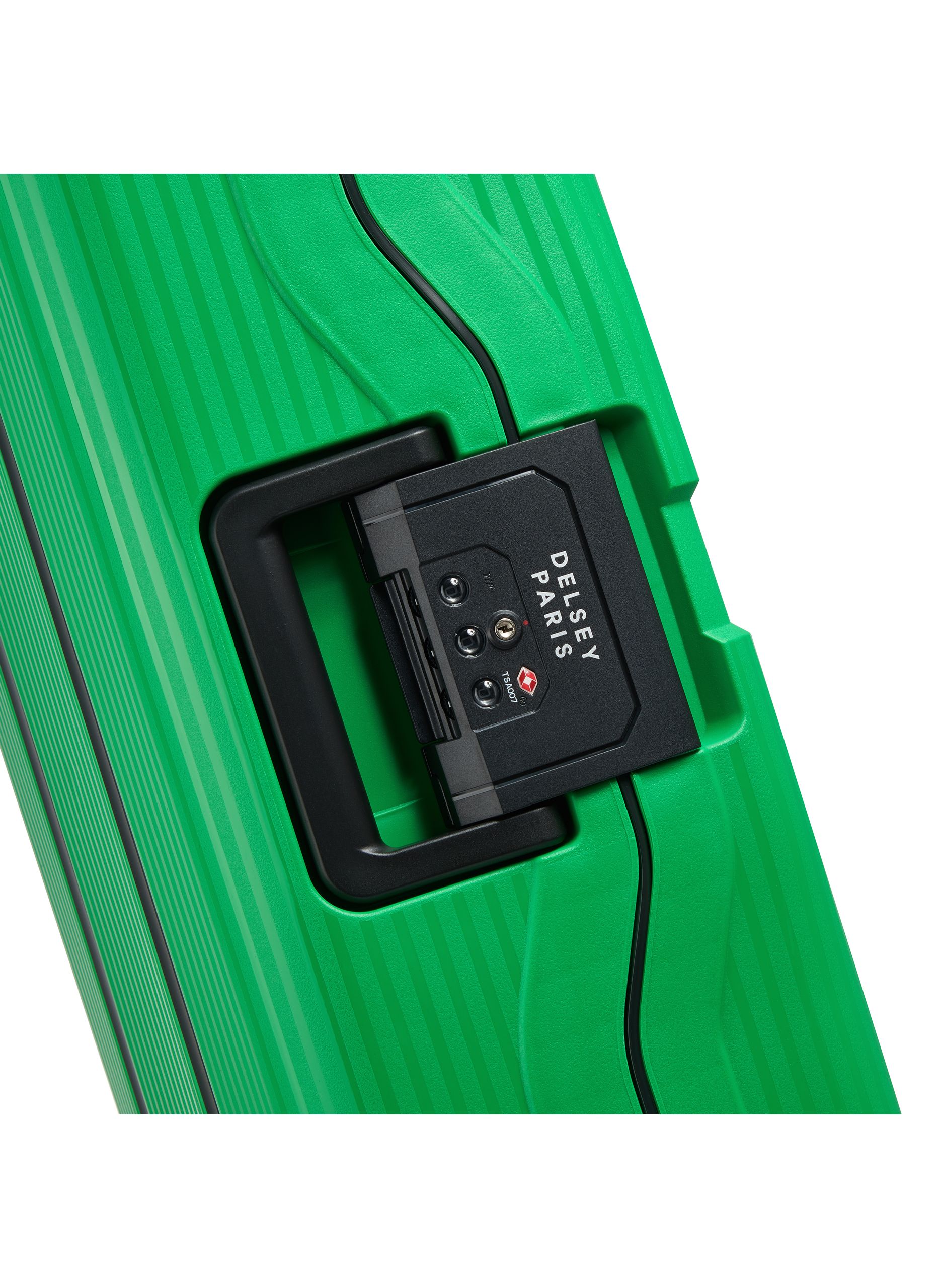 Valise cabine rigide taille s - color block hardside DELSEY PARIS Vert