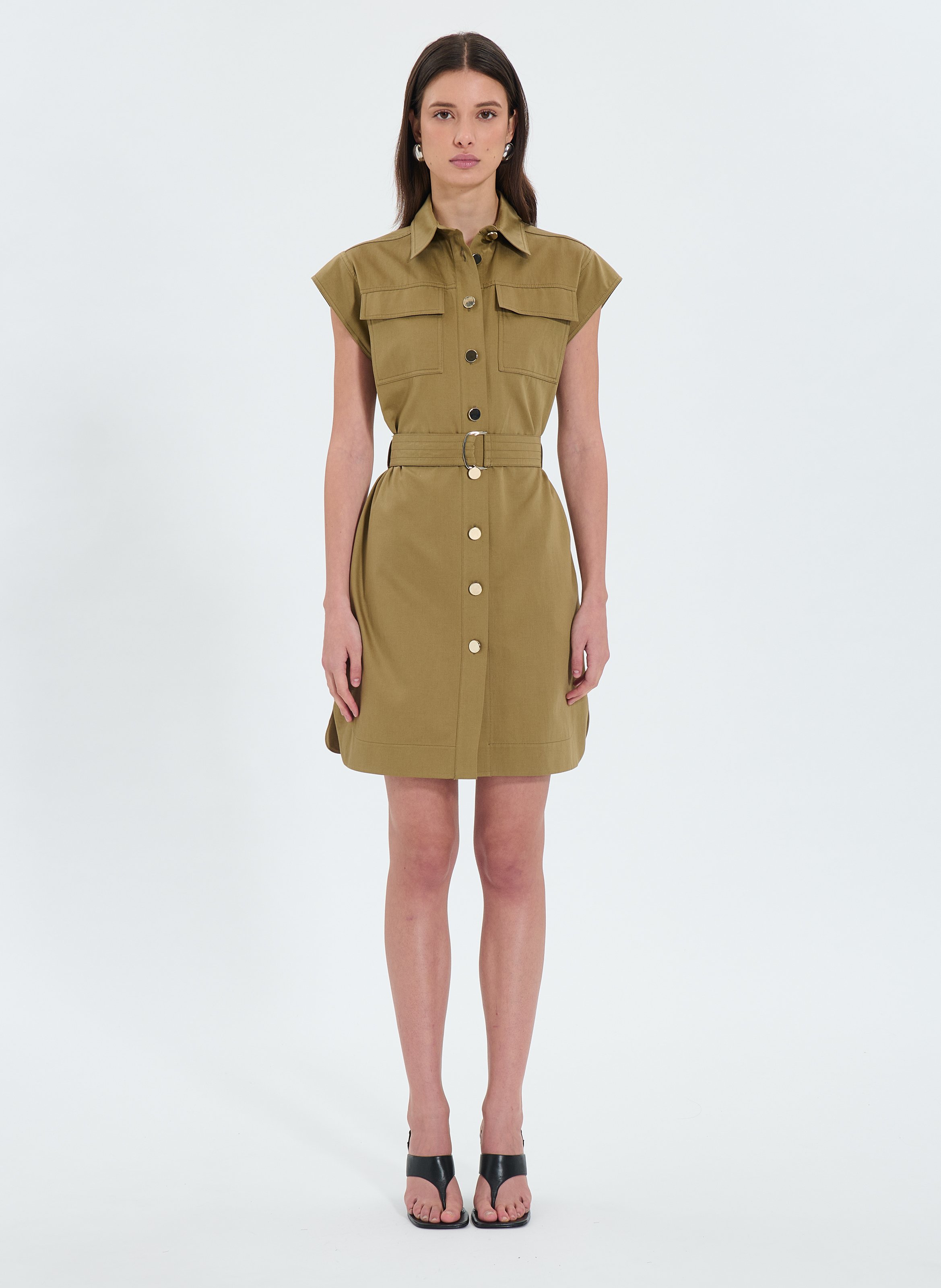 Robe  rosen ZAPA Kaki