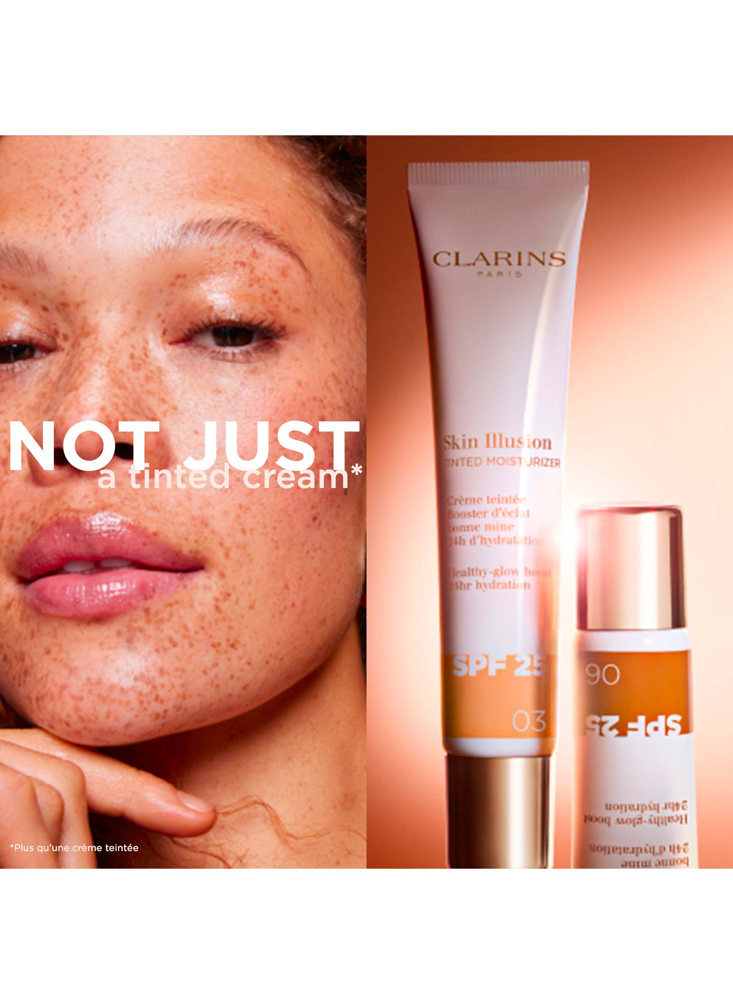 Skin Illusion Tinted Moisturizer SPF25 - Crème teintée booster d'éclat 03