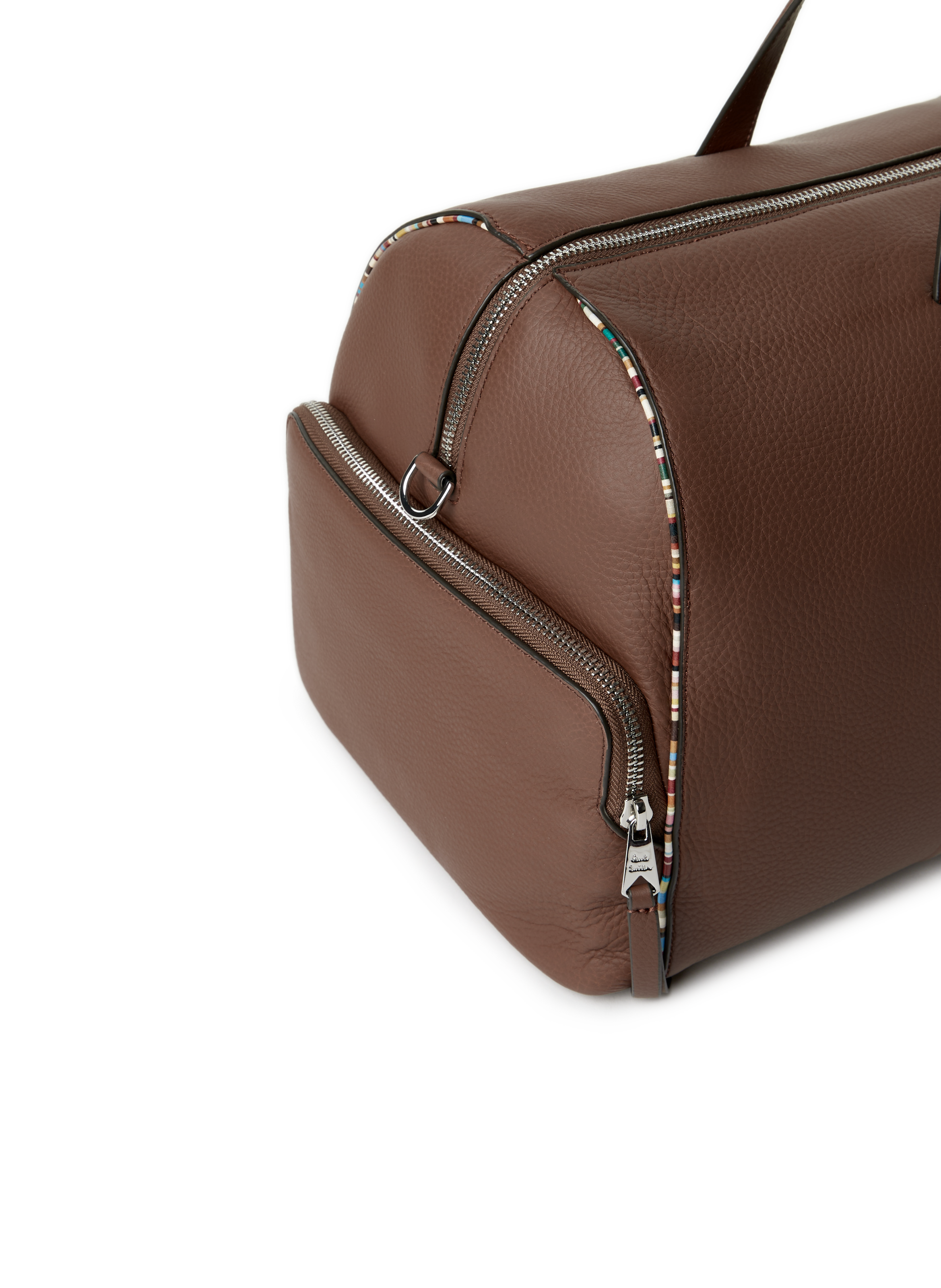 Leather travel bag PAUL SMITH Beige