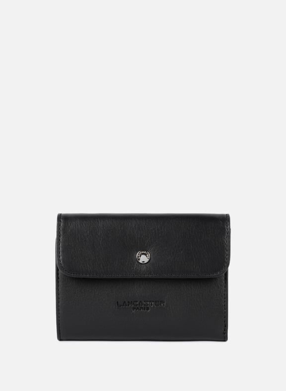 Portefeuille - soft pm Noir by LANCASTER LANCASTER Portefeuille - soft pm Noir