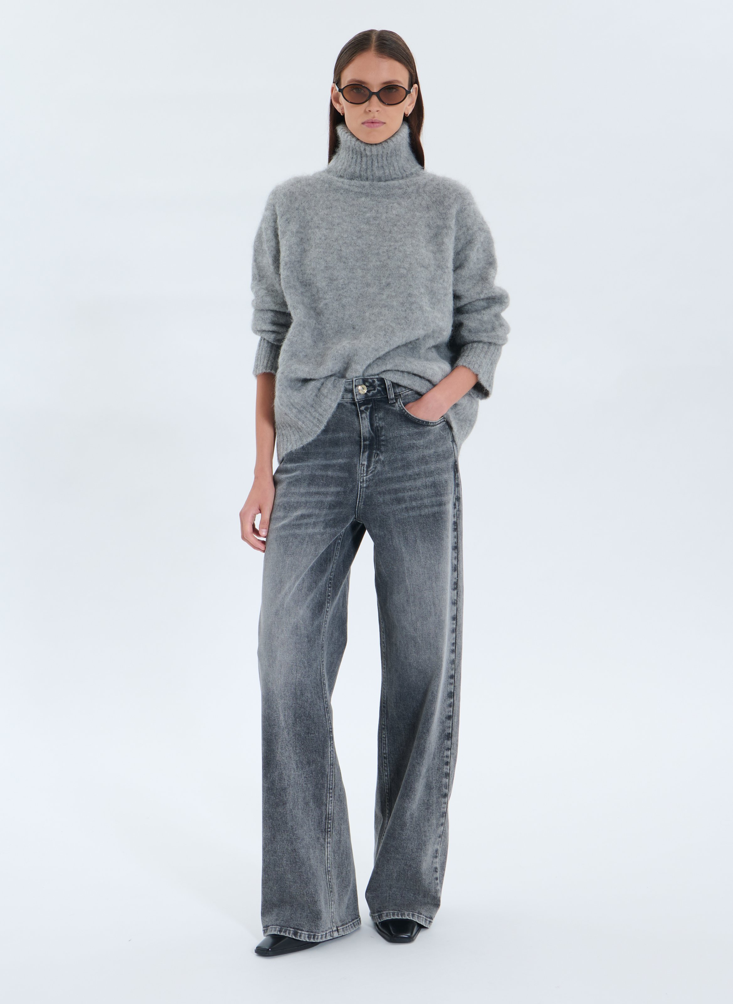 Pull nocciola ZAPA Gris