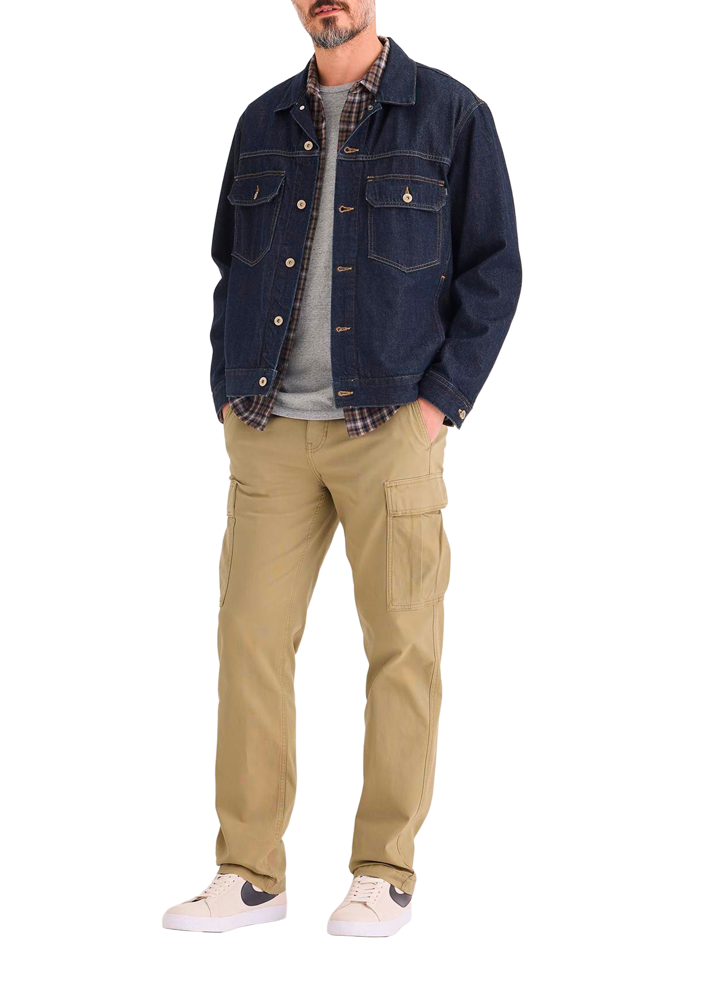 Cotton Cargo Pants DOCKERS Beige