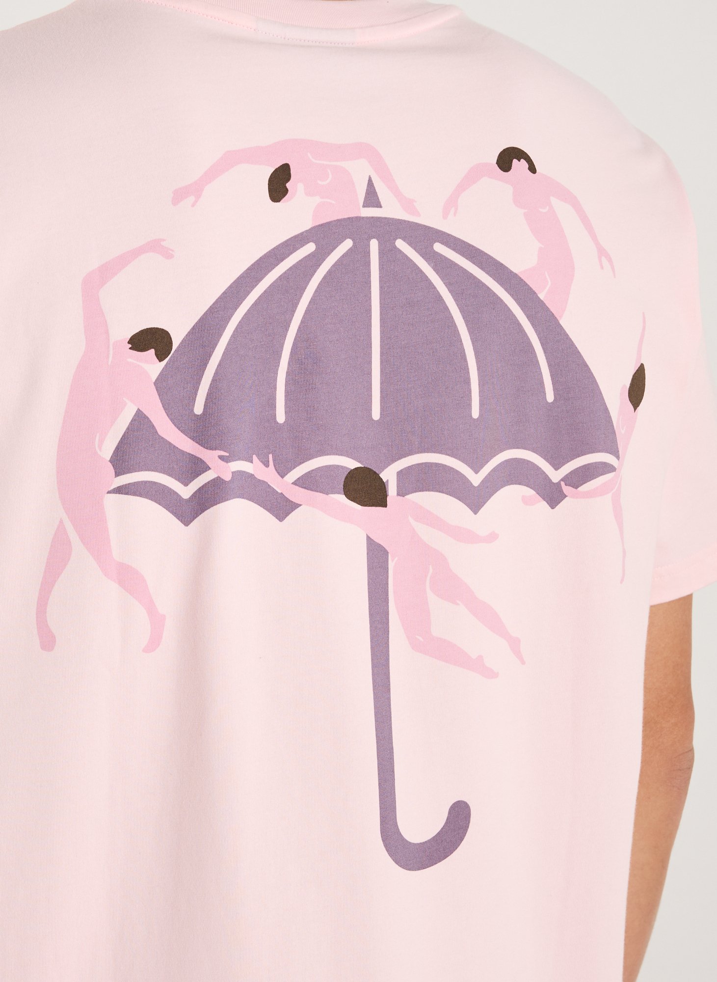 Classic Cotton T-Shirt HELAS CAPS Pink
