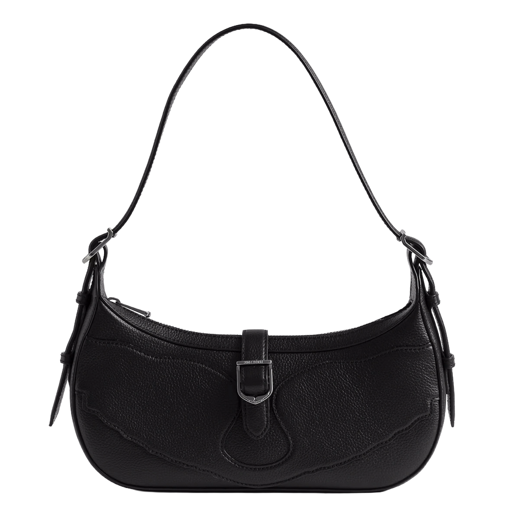 Sac baguette en cuir grainé moonrise ZADIG&VOLTAIRE