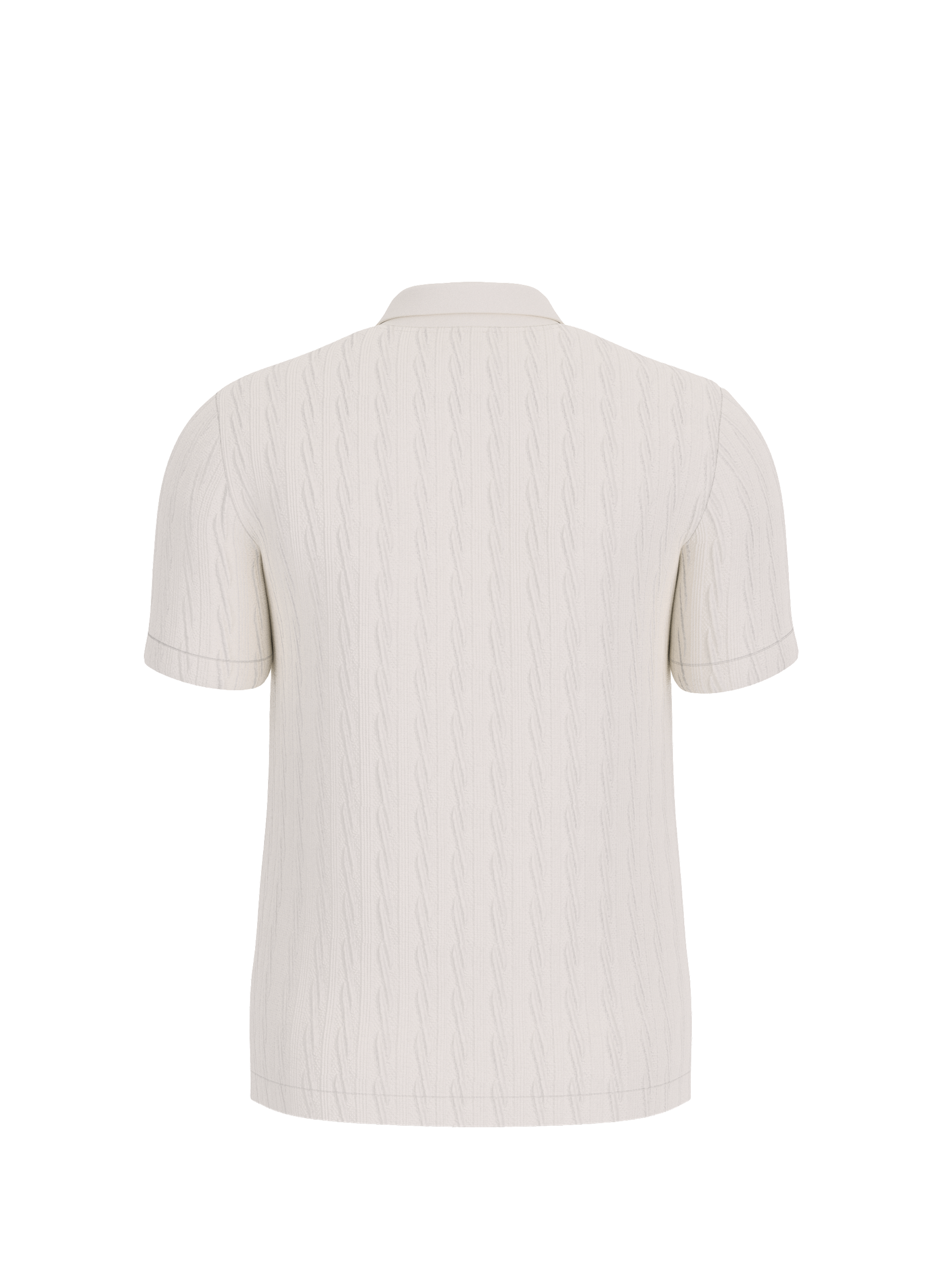 Polo manches courtes en coton mélangé GUESS Beige