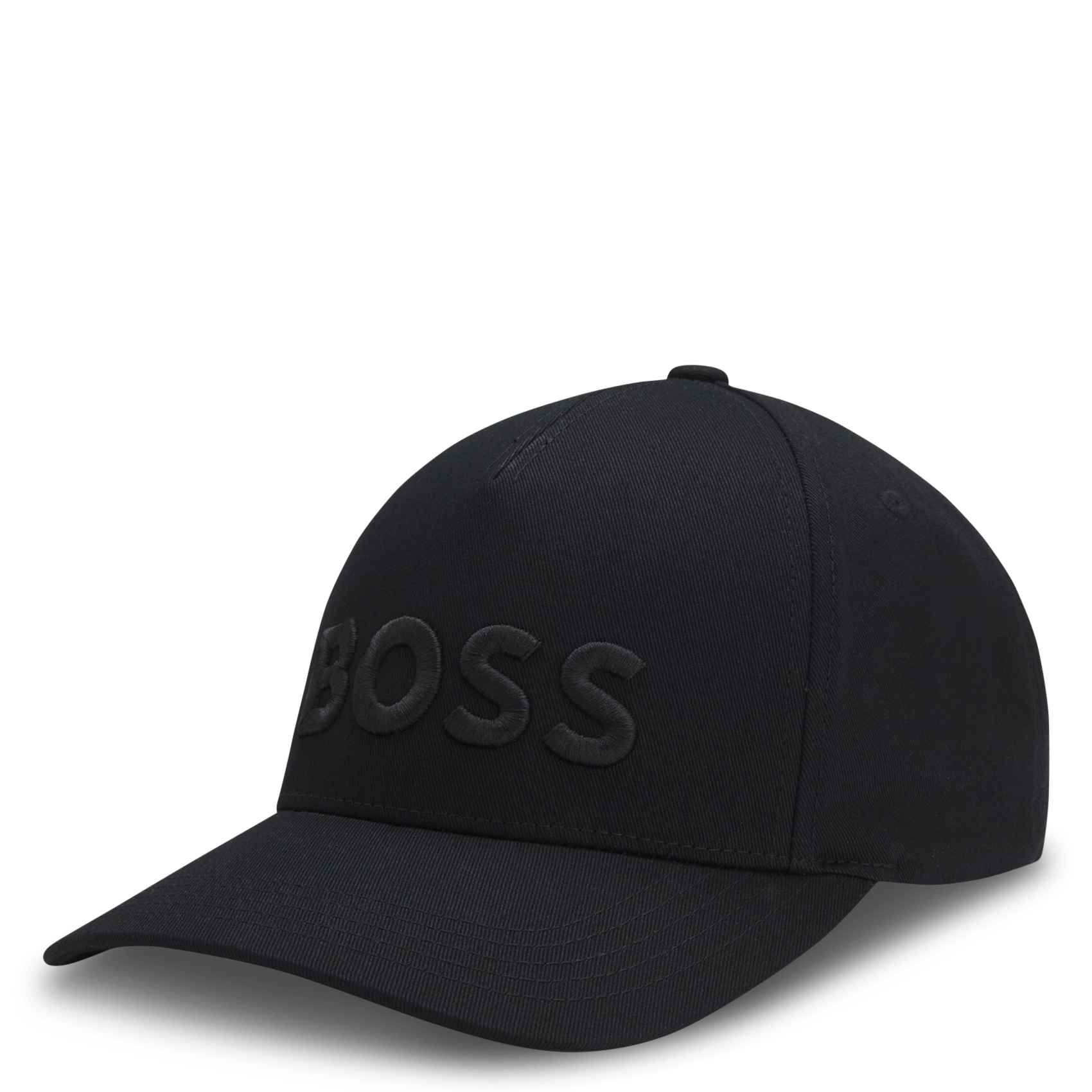 Casquette en coton BOSS Noir