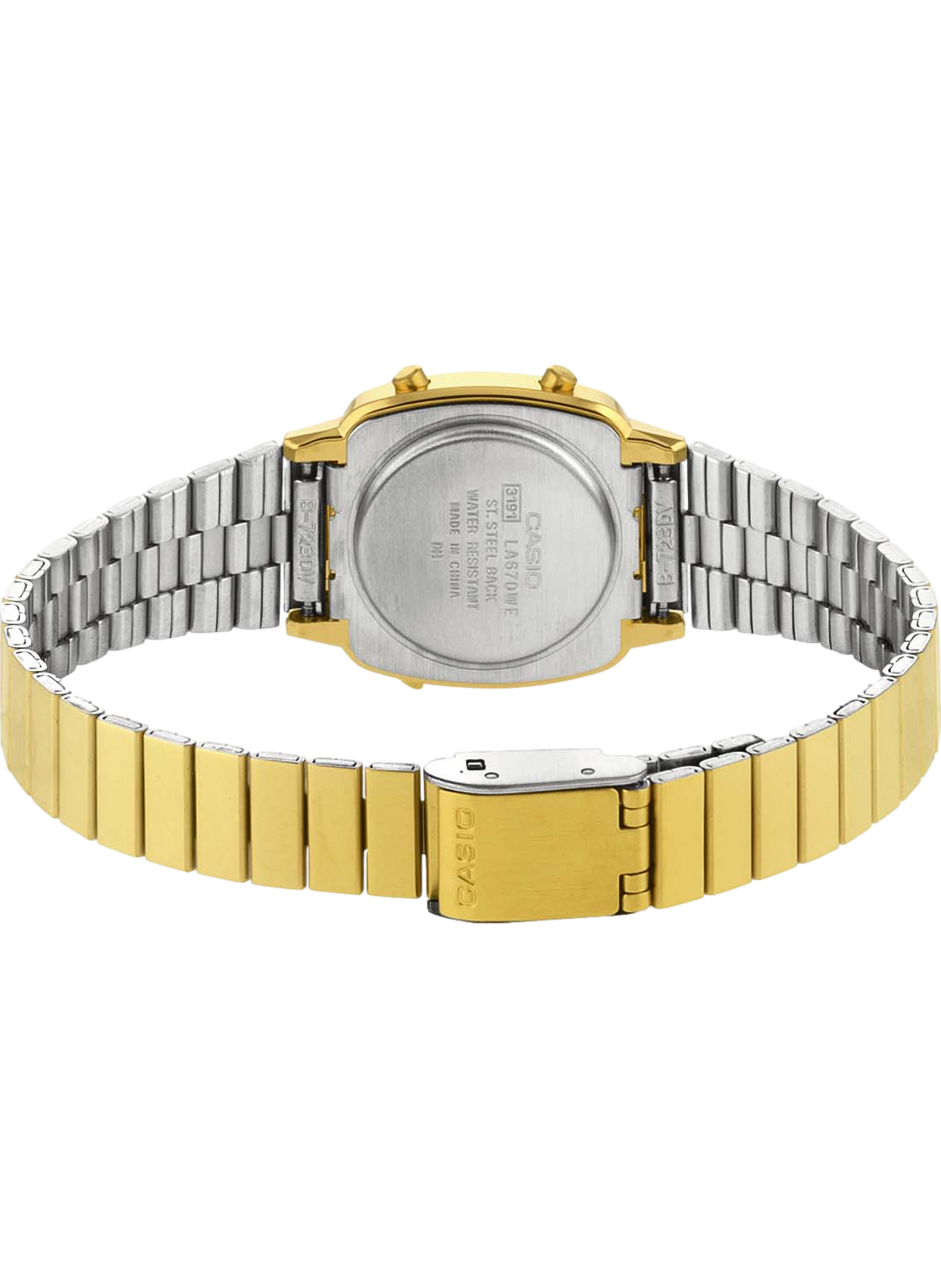 Montre quartz en acier CASIO Doré