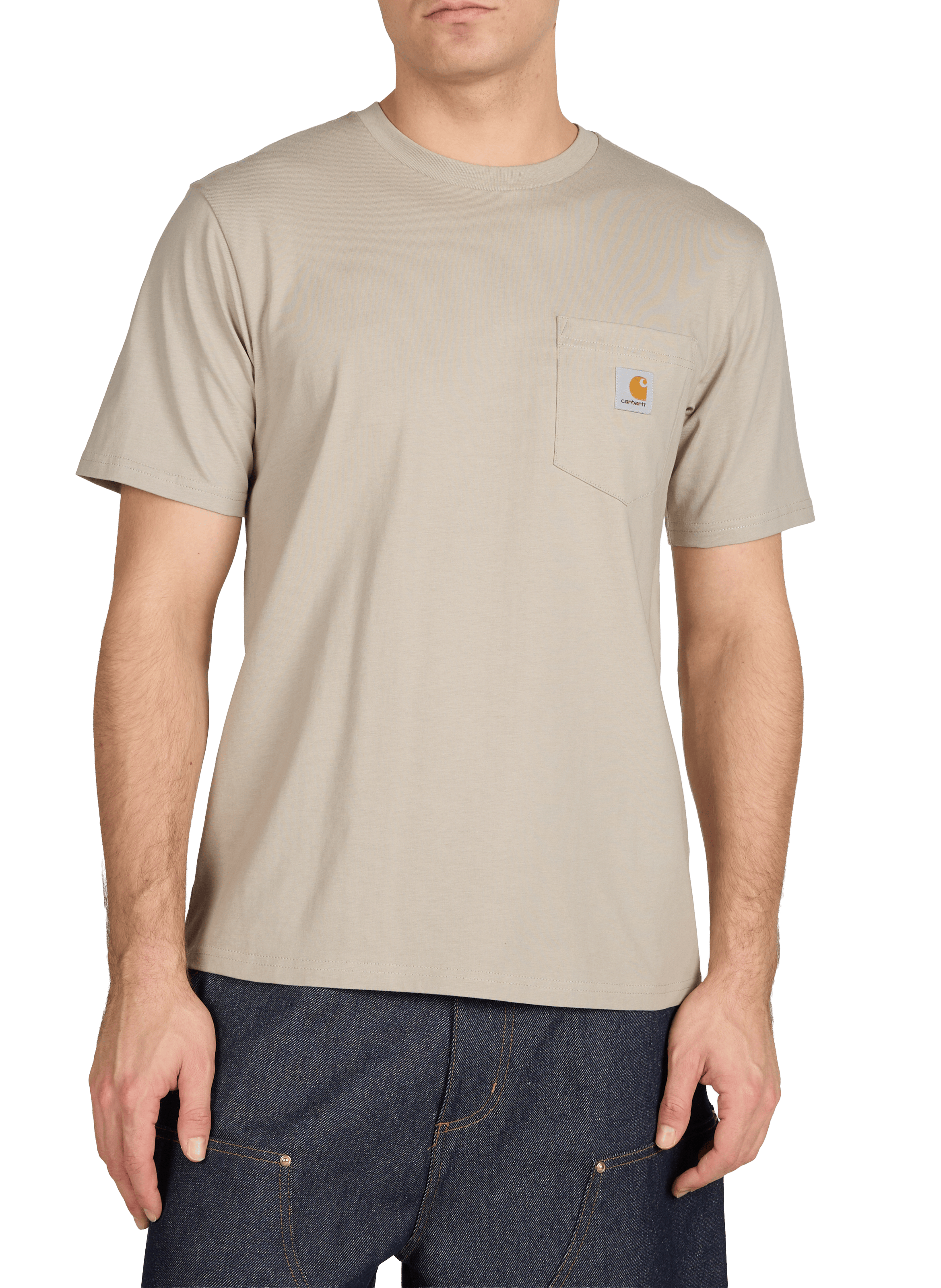 Classic Cotton T-Shirt CARHARTT WIP Beige