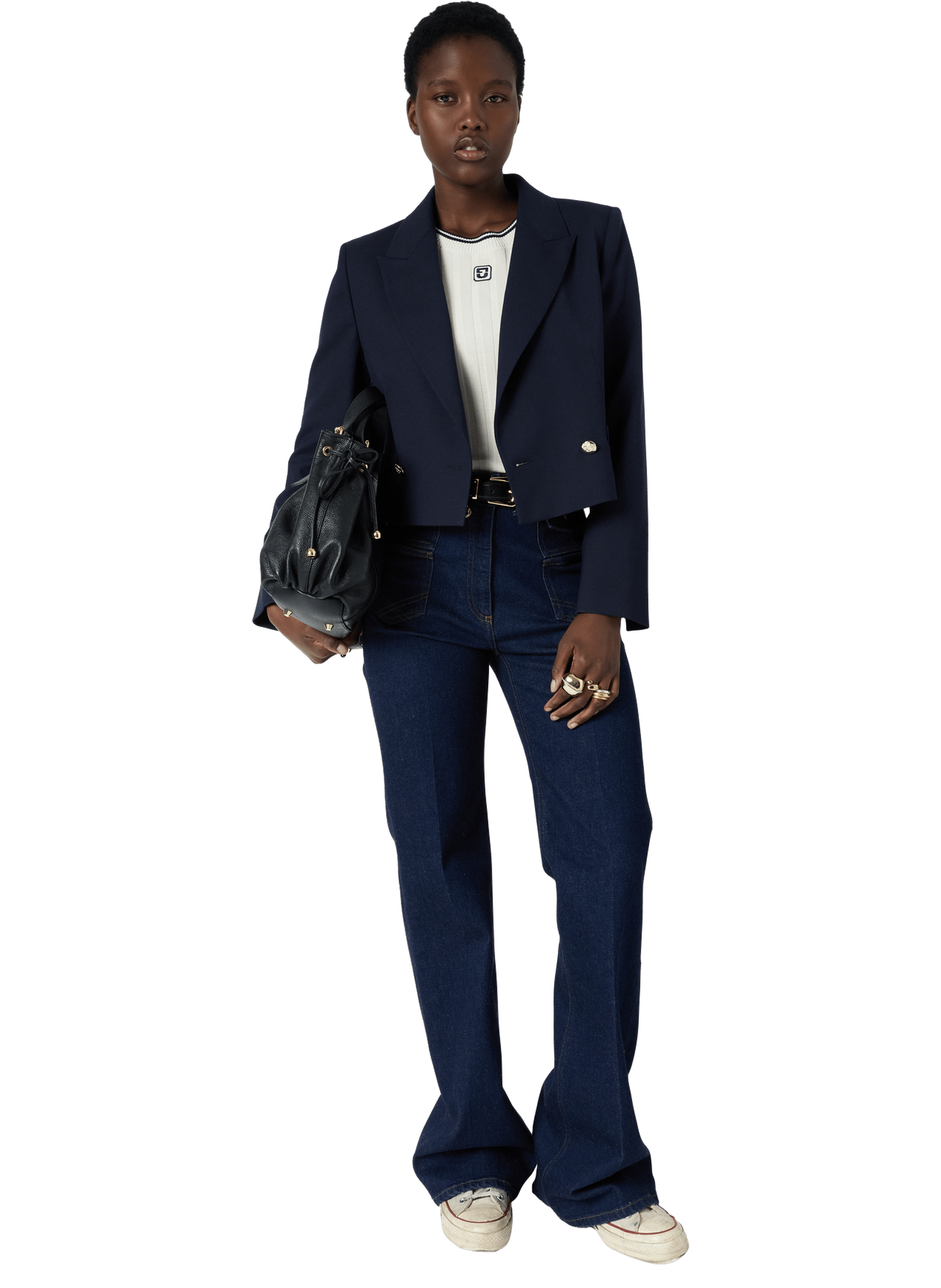 Pull à côtes et manches courtes - lyra GERARD DAREL Beige