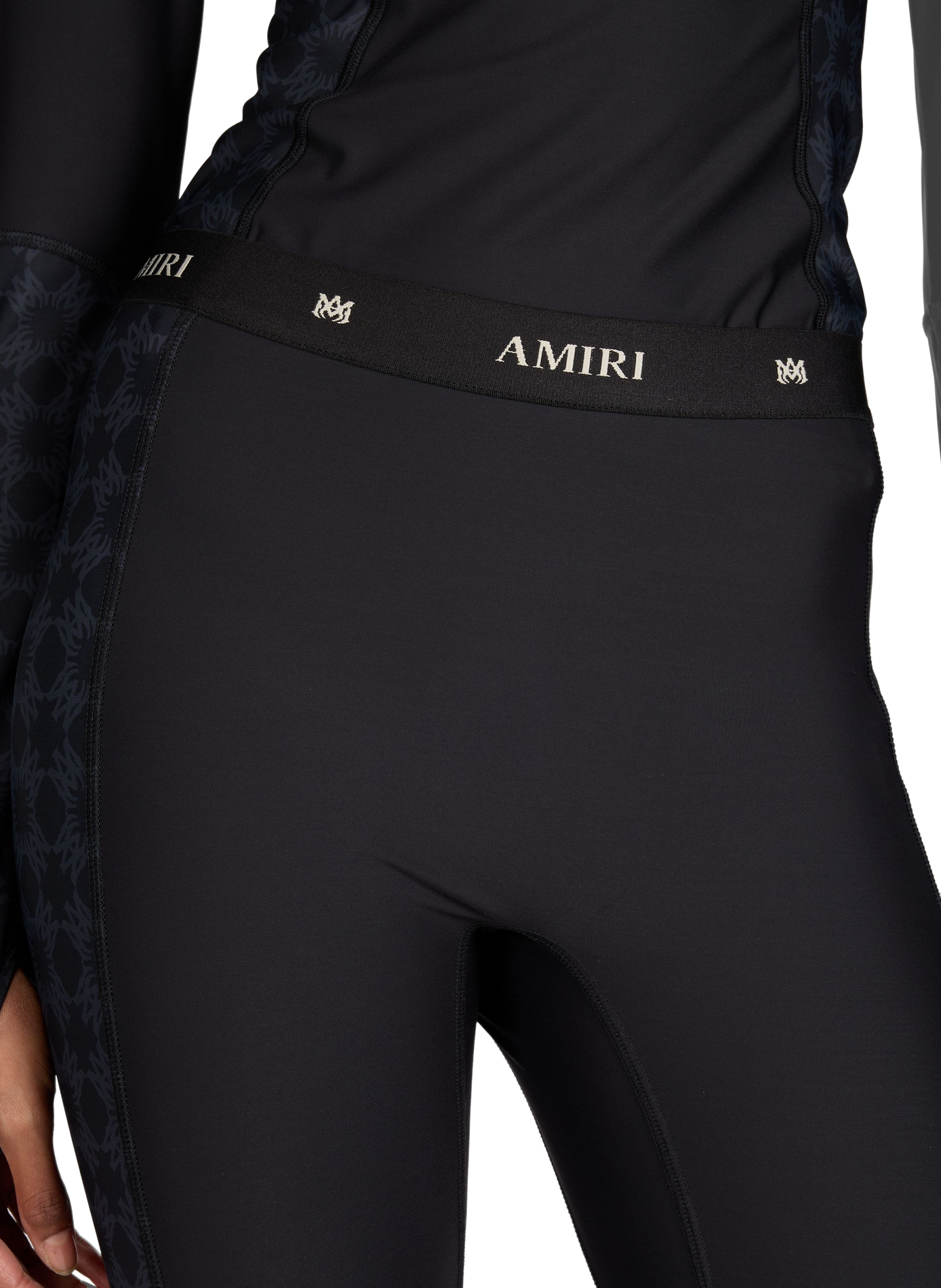 Logo leggings AMIRI Black