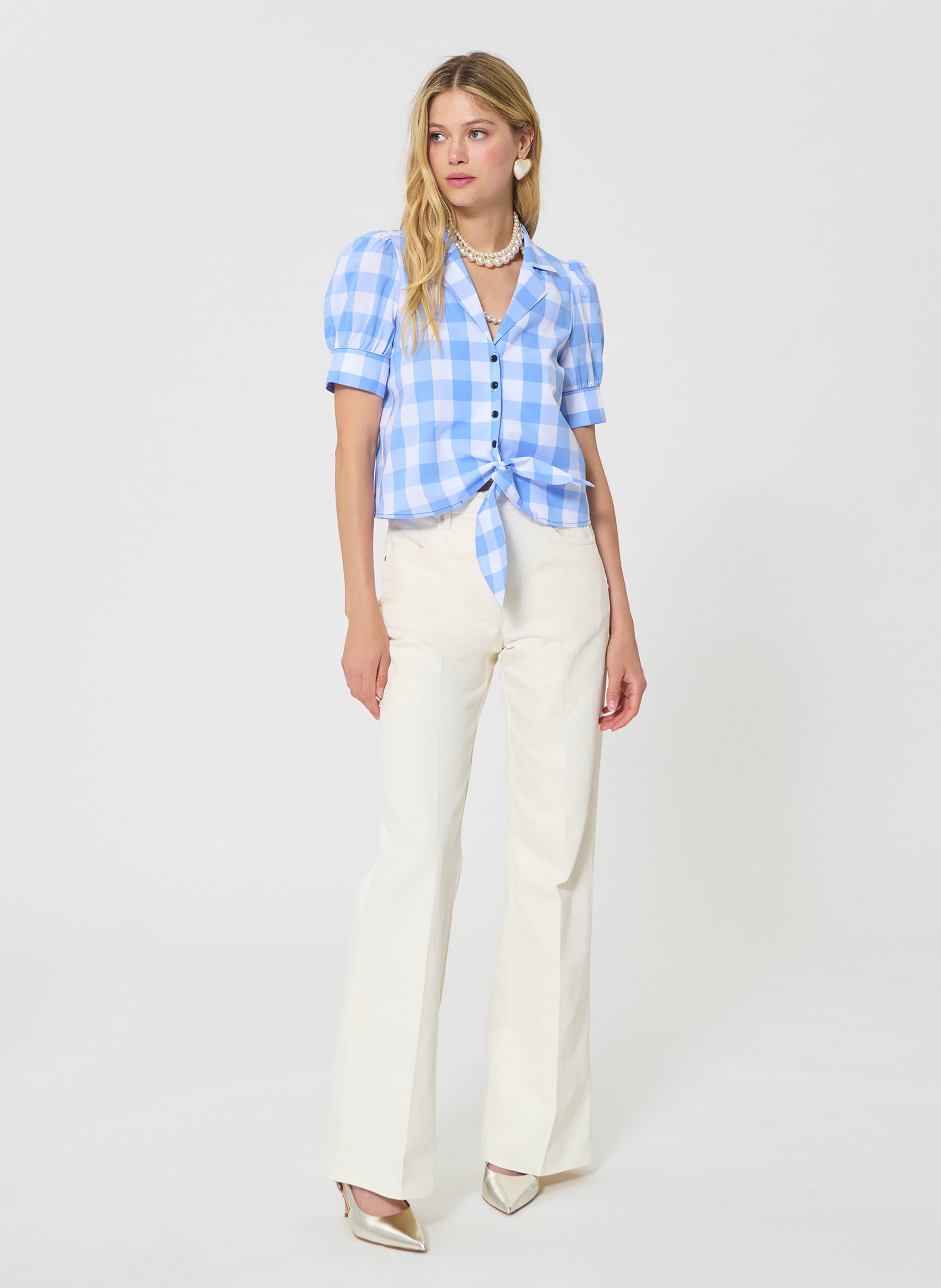 Chemise côme TARA JARMON Jaune