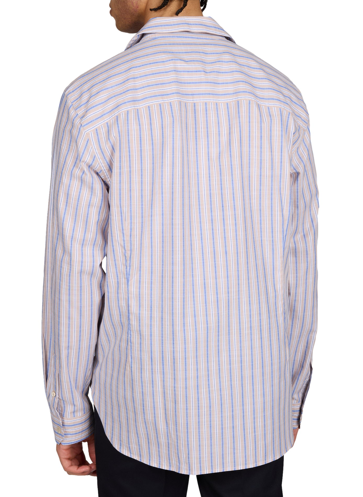 Chemise droite en coton PAUL SMITH Beige