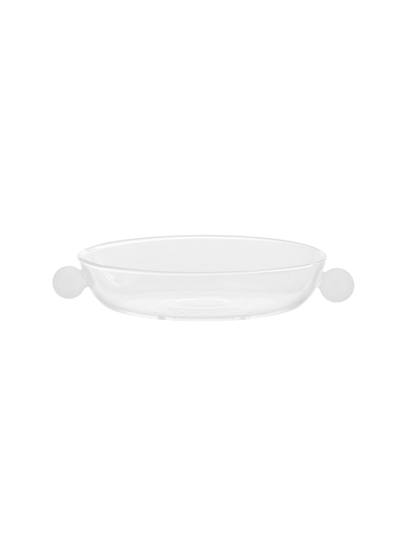 Bilia glazen bord ZAFFERANO Wit