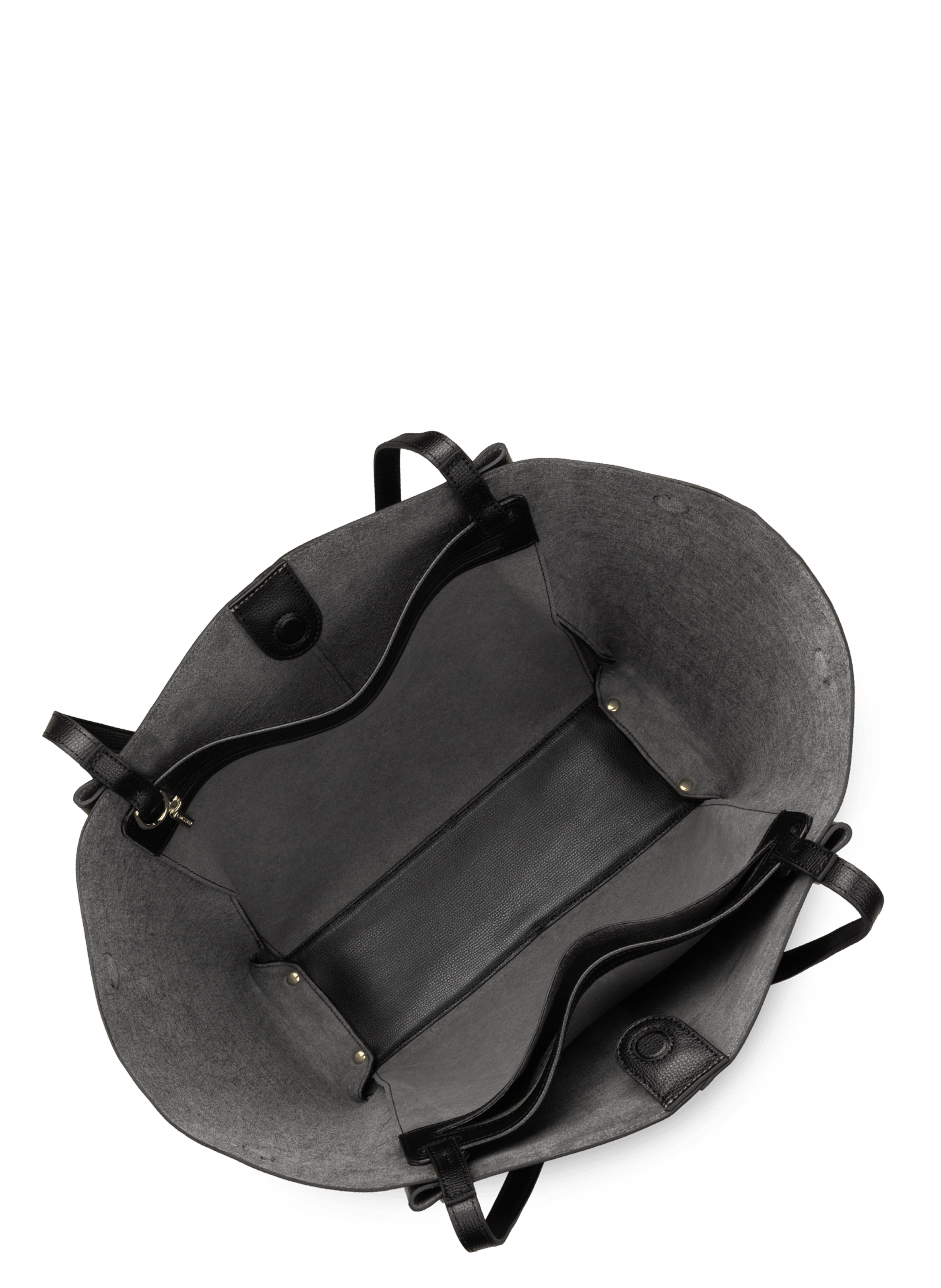 Très grand sac cabas épaule - sierra haus LANCASTER Noir