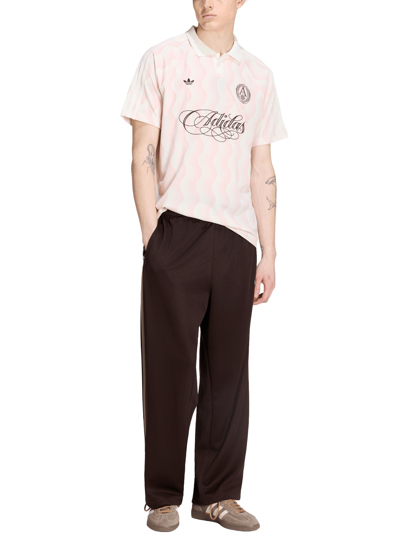 Maillot de sport à imprimé  ADIDAS Rose