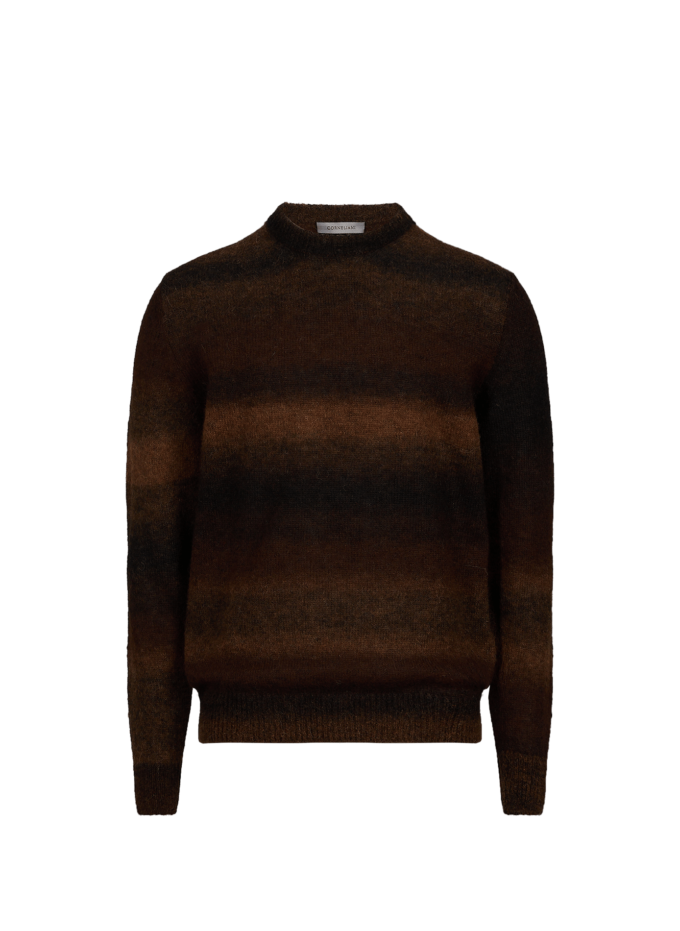 Round-neck jumper CORNELIANI Brown