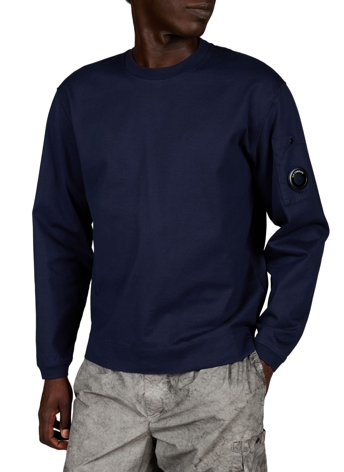 Langarmshirt CP COMPANY Blau